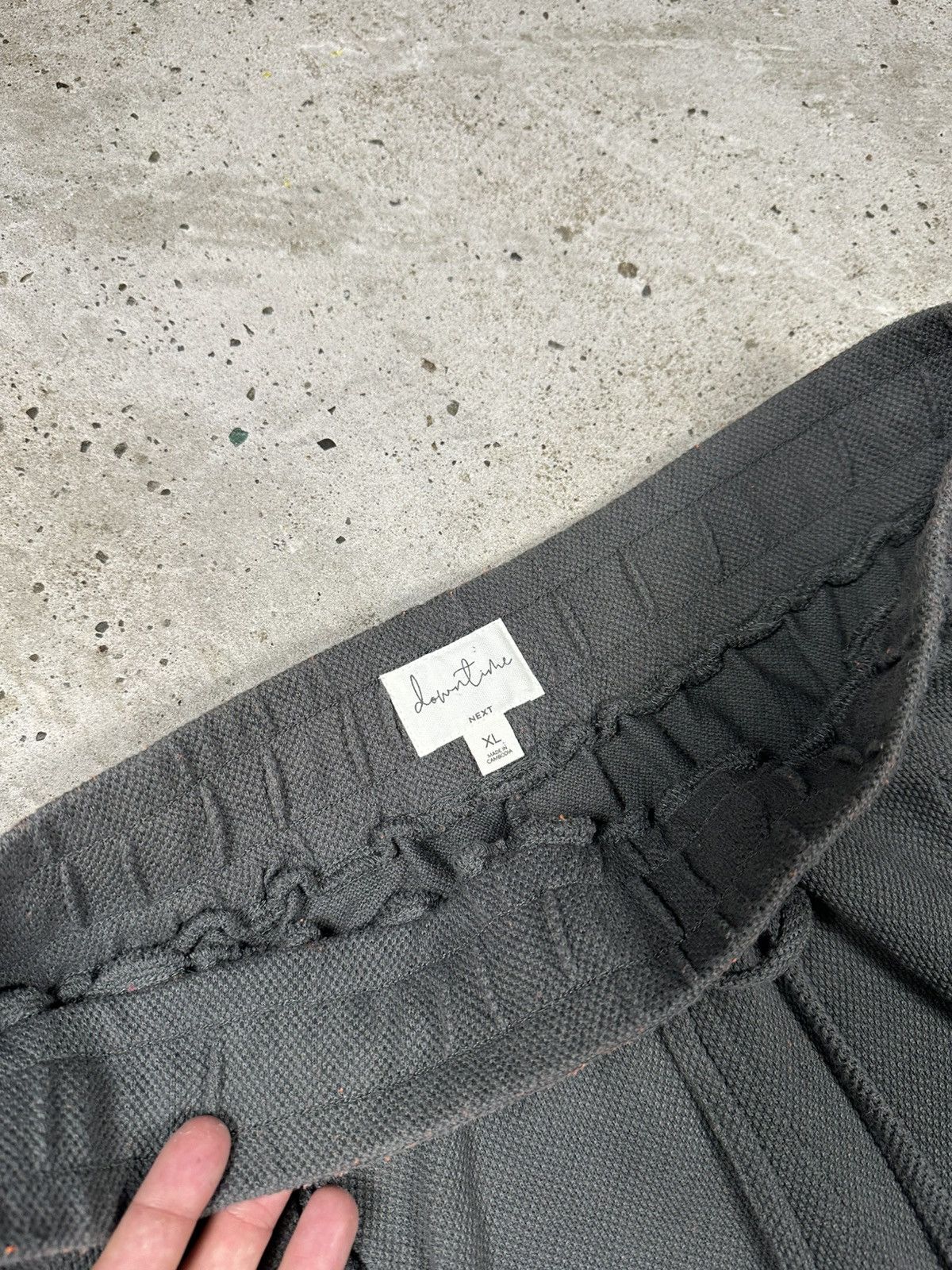 Japanese Brand × Vintage Vintage Y2K BAGGY Gray Wide Legs Sweatpants Loose Knit Size US 36 / EU 52 - 8 Thumbnail