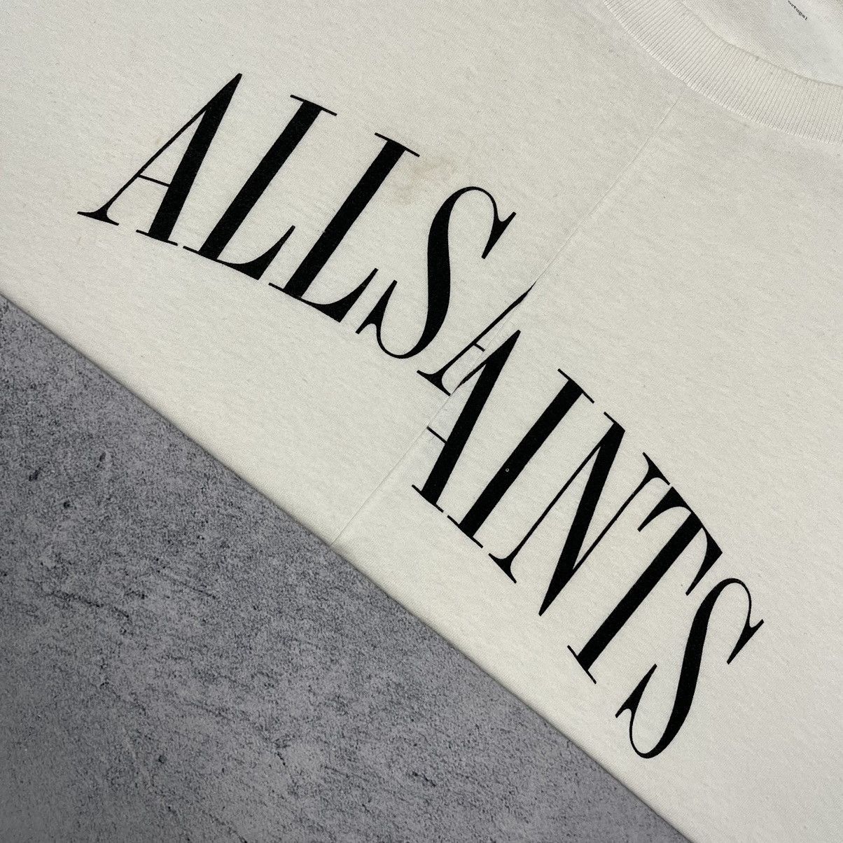 Allsaints AllSaints Dropout Big Logo Oversize Fit T Shirt Size US M / EU 48-50 / 2 - 12 Thumbnail