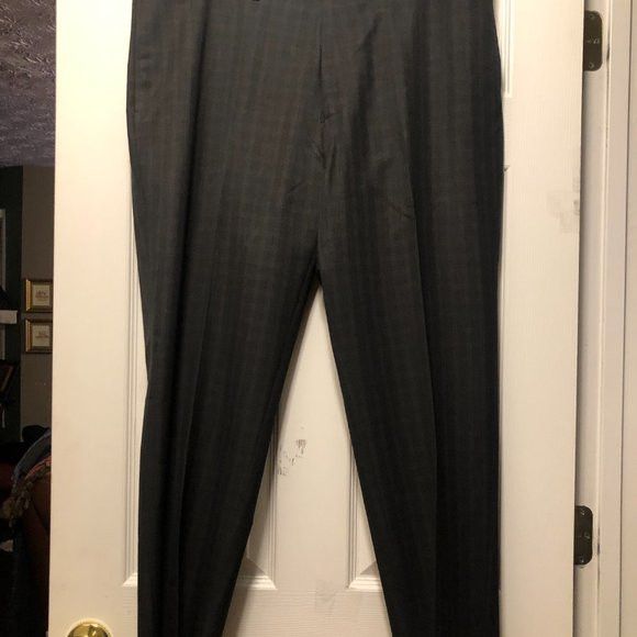 Ralph Lauren Ralph Lauren men's wool plaid dress pants size: 40/30 Size 40R - 2 Thumbnail