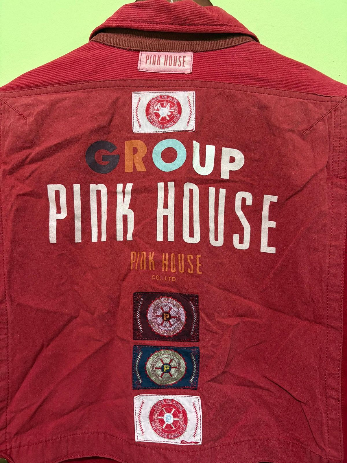 Pink House Vintage Pink House MA-1 Bomber Jacket Design Group Pinkhouse Size US M / EU 48-50 / 2 - 10 Thumbnail