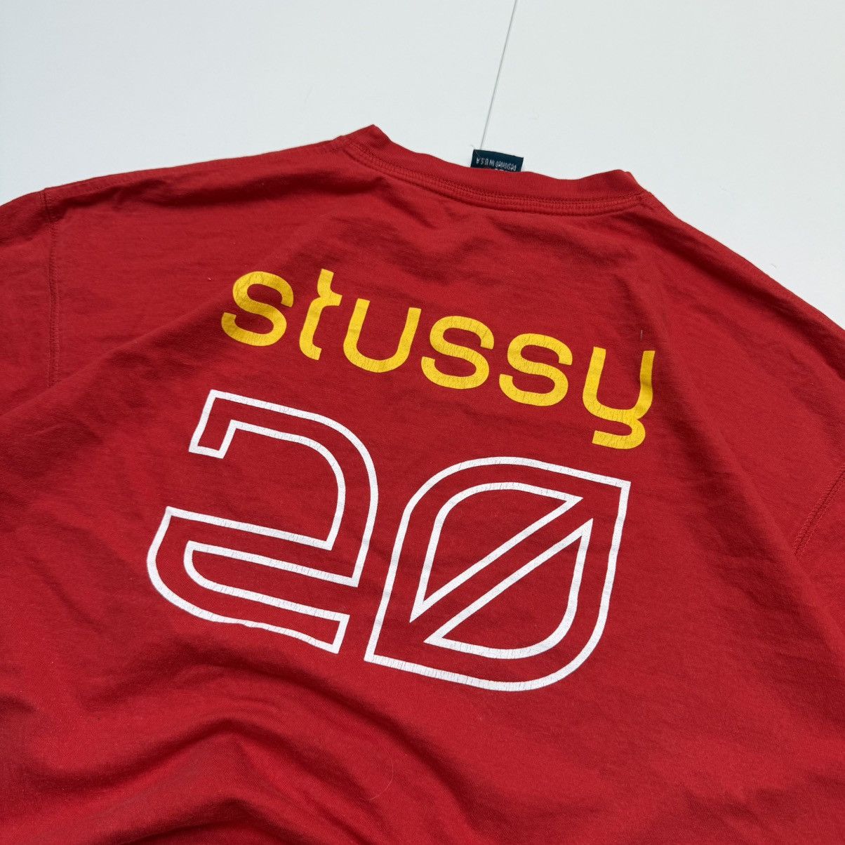 Stussy Vintage stussy 90s y2k backprint surf tee tshirt Size US L / EU 52-54 / 3 - 4 Thumbnail