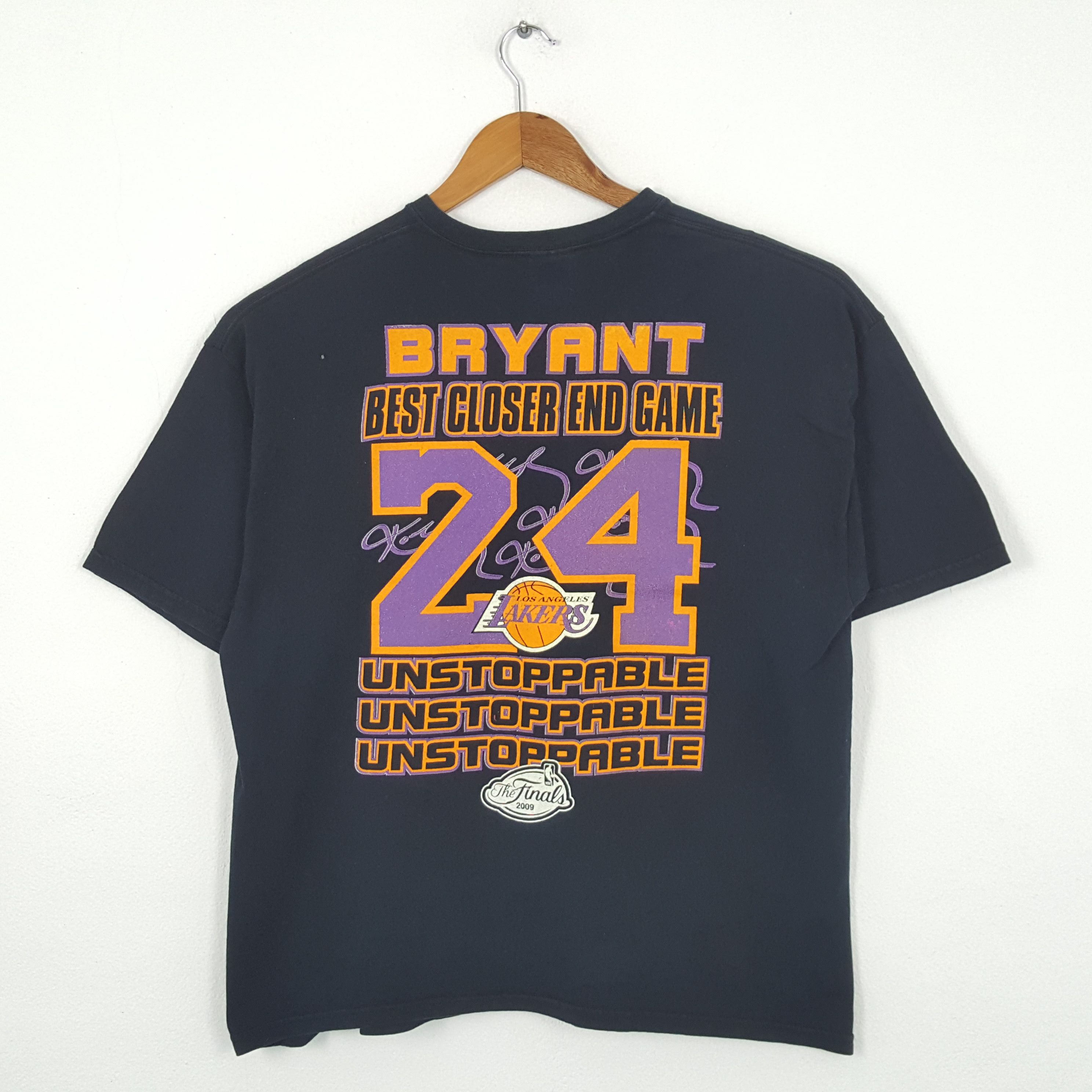 NBA × Vintage Vintage Kobe Bryant Lakers NBA Lagend Player T-shirt Size US XL / EU 56 / 4 - 3 Thumbnail