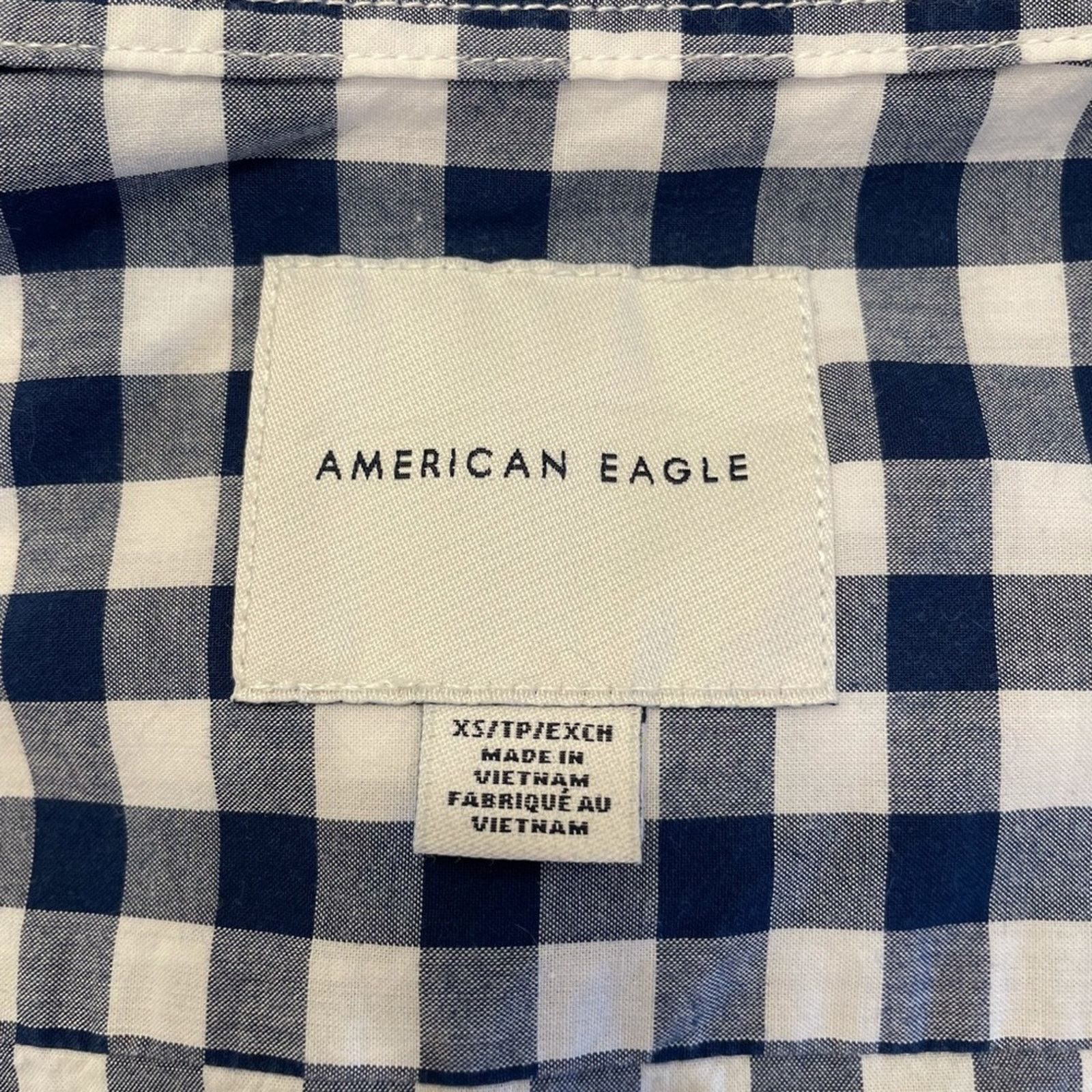 American Eagle Outfitters American Eagle Outfitters Plaid Poplin Button Down Shirt XS Size US XS / EU 42 / 0 - 5 Thumbnail