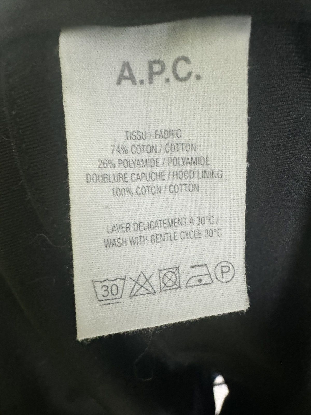 A.P.C. APC Twill Navy Parka Size US M / EU 48-50 / 2 - 4 Thumbnail
