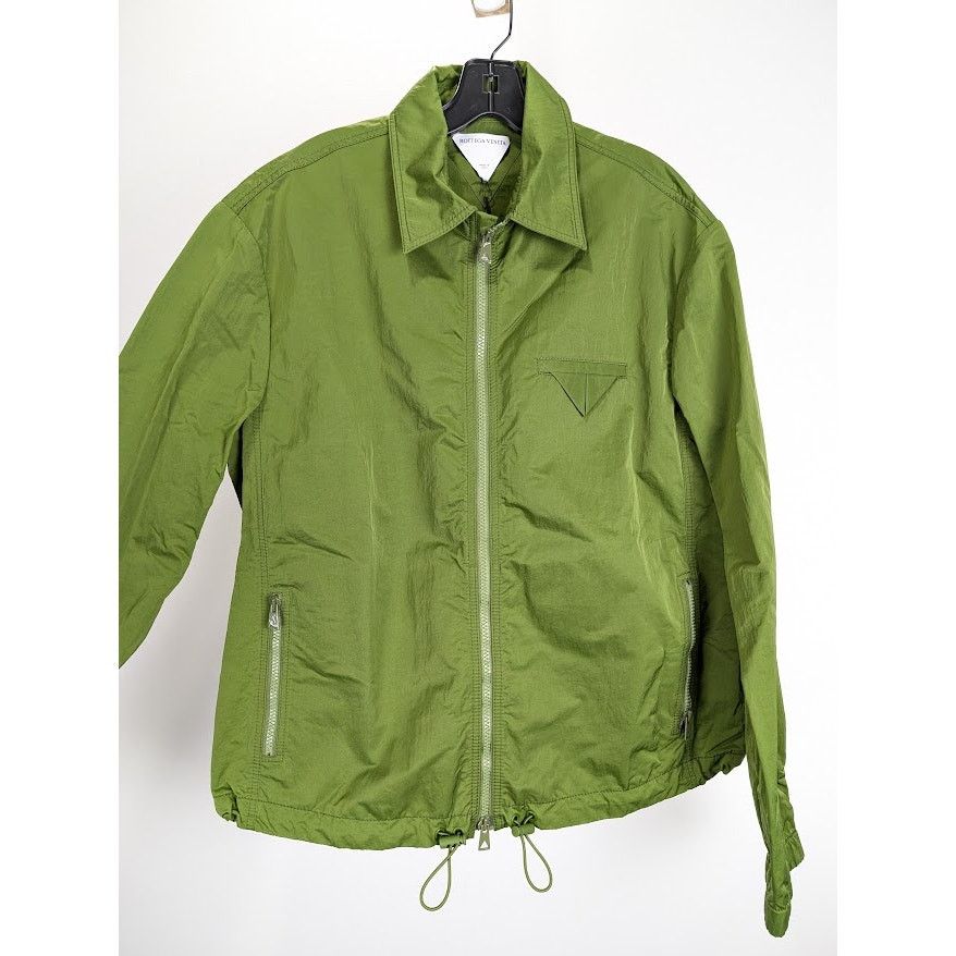 Bottega Veneta o1rshd1 Tech Nylon Blouson in Jalapeno Size US M / EU 48-50 / 2 - 11 Thumbnail