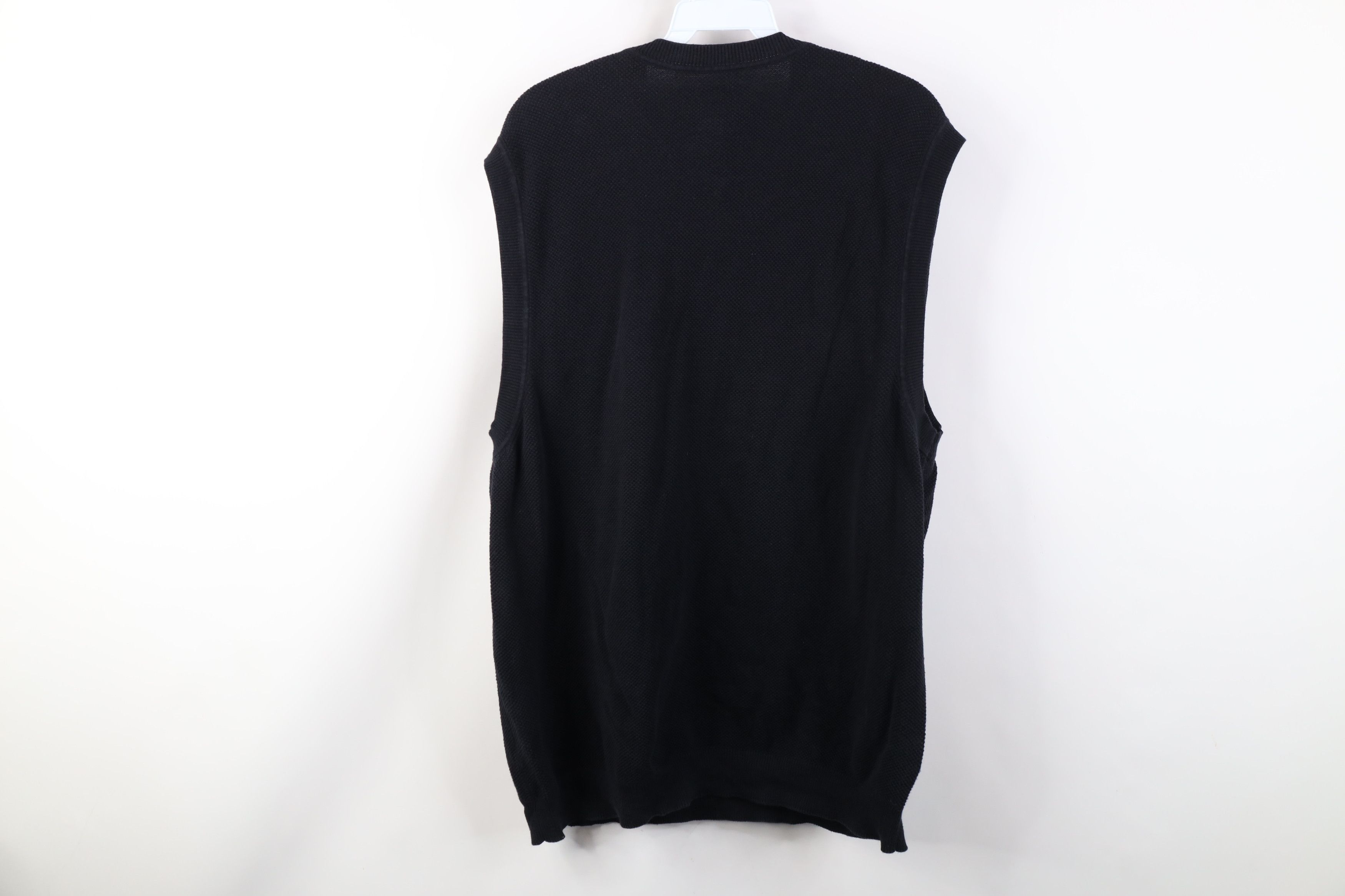 Vintage Vintage 90s Streetwear Thermal Waffle Knit Sweater Vest Size US L / EU 52-54 / 3 - 7 Thumbnail
