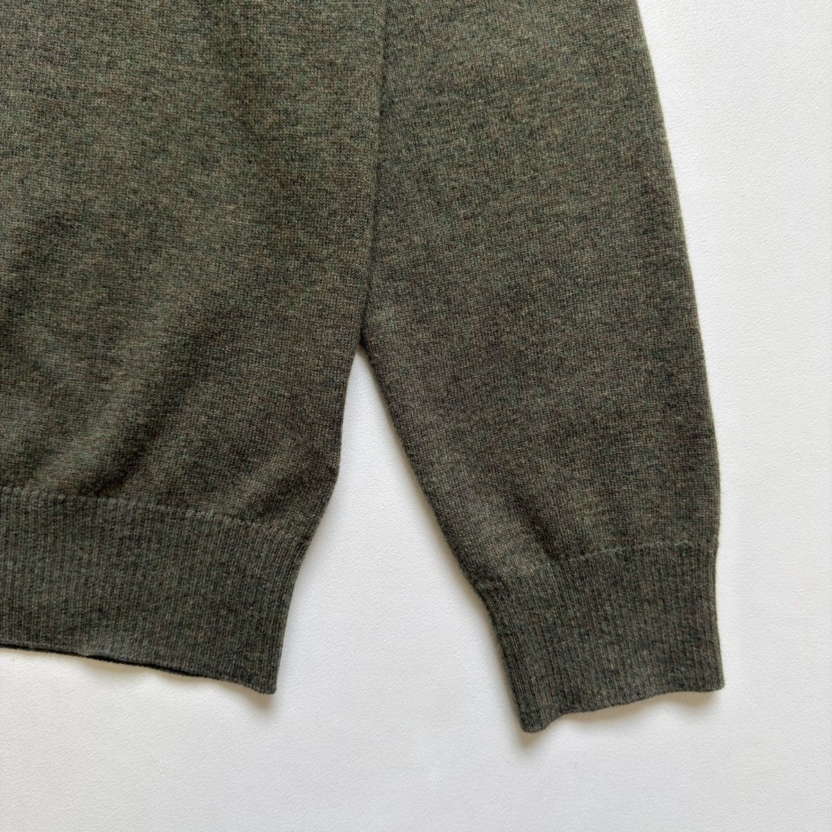 Maison Margiela A/W 16 Moss Green Wool Sweater Size US M / EU 48-50 / 2 - 9 Thumbnail