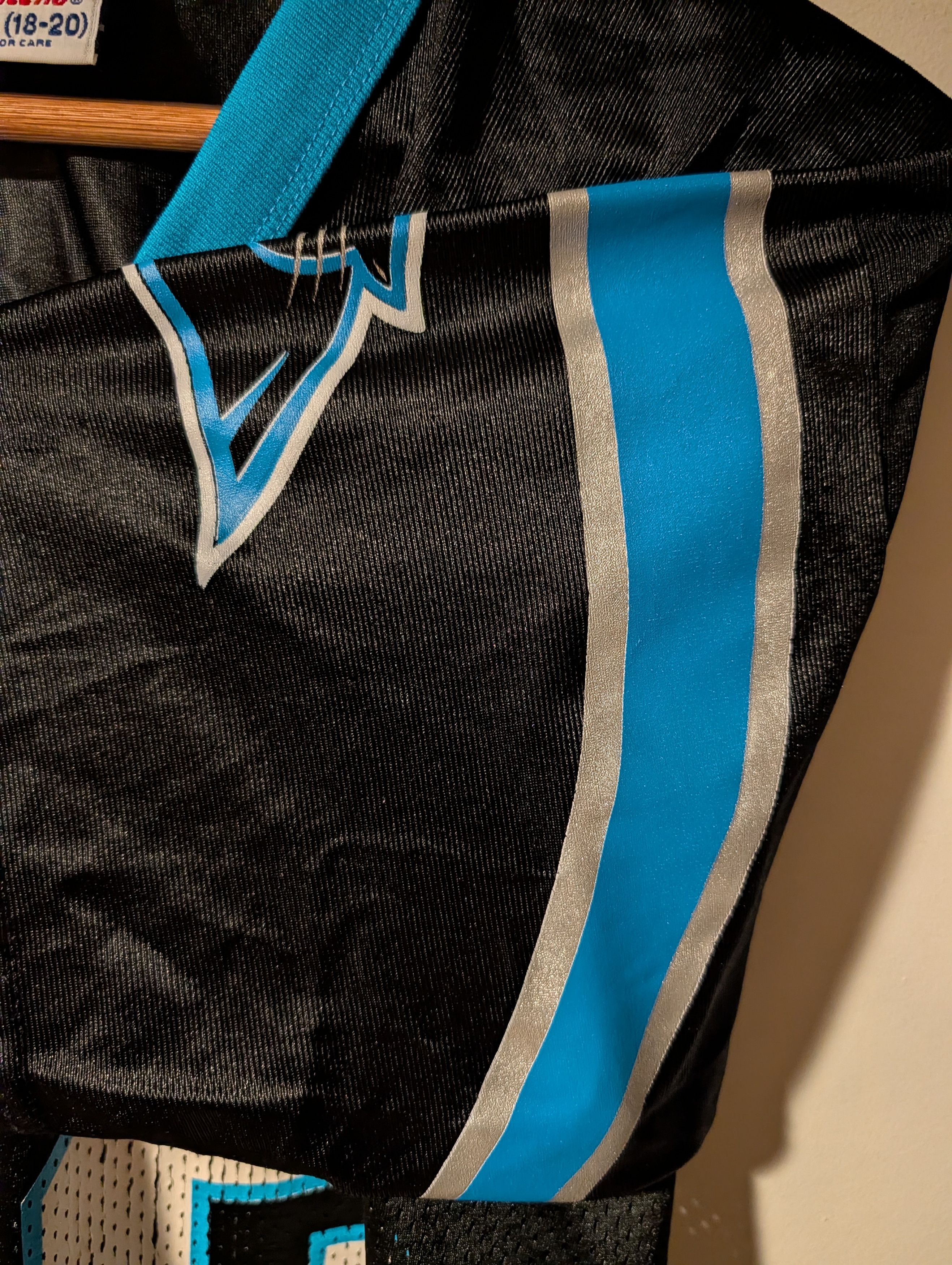 Logo Athletic Vintage 90s Carolina Panthers Kerry Collins 12 Jersey Size US XL / EU 56 / 4 - 7 Thumbnail
