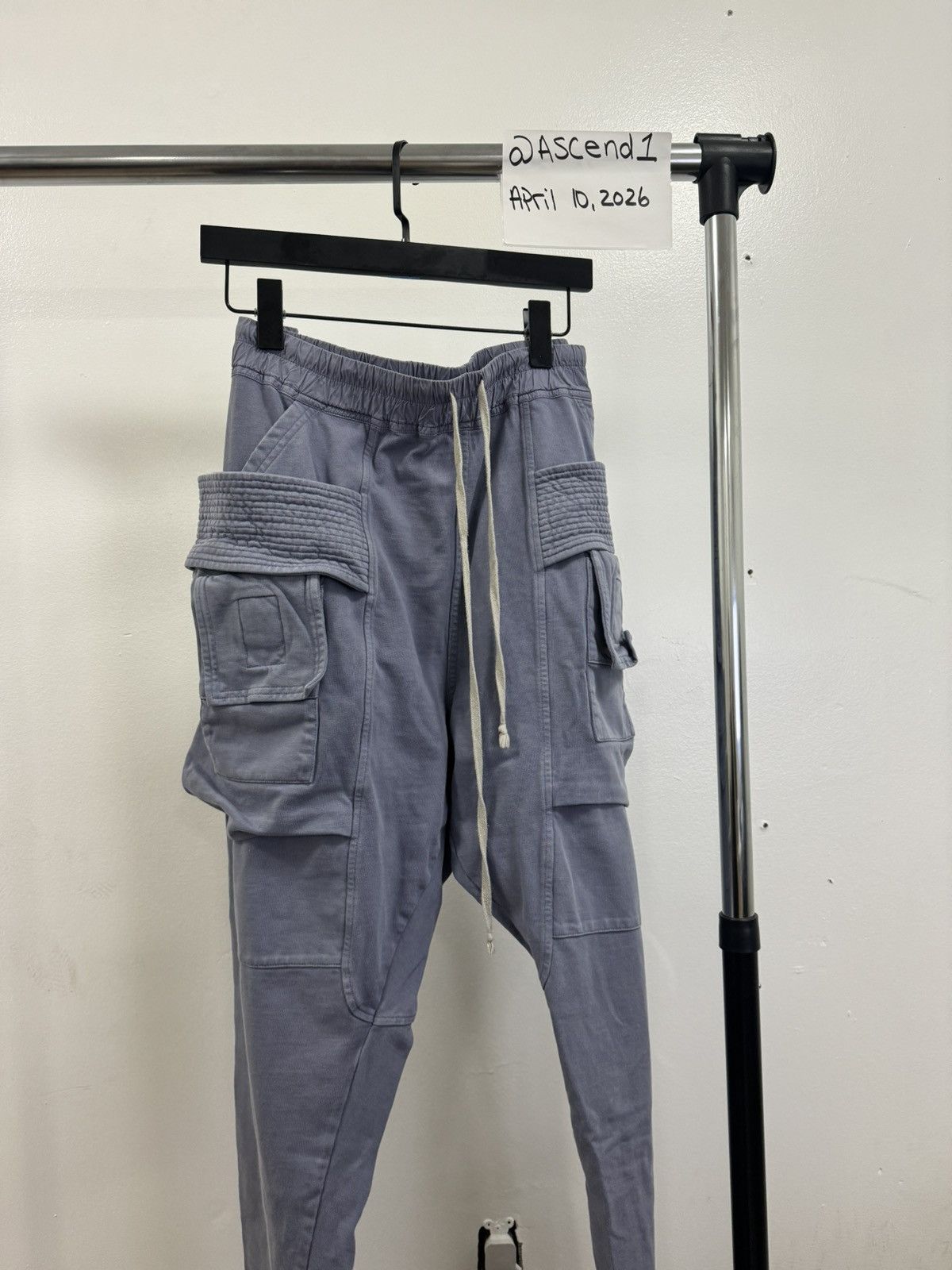 Rick Owens Rick Owens Creatch Cargo Drawstring Pants Size US 40 / EU 56 - 1 Thumbnail