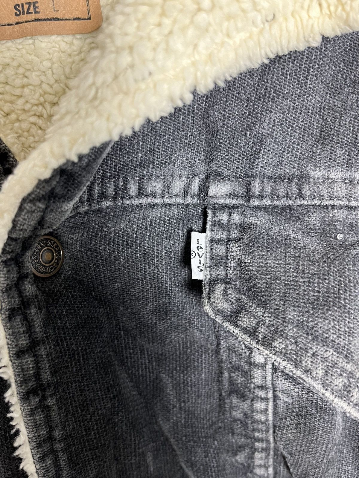 Levi's × Levi's Vintage Clothing × Vintage Vintage Levis jacket sherpa Size US L / EU 52-54 / 3 - 8 Thumbnail