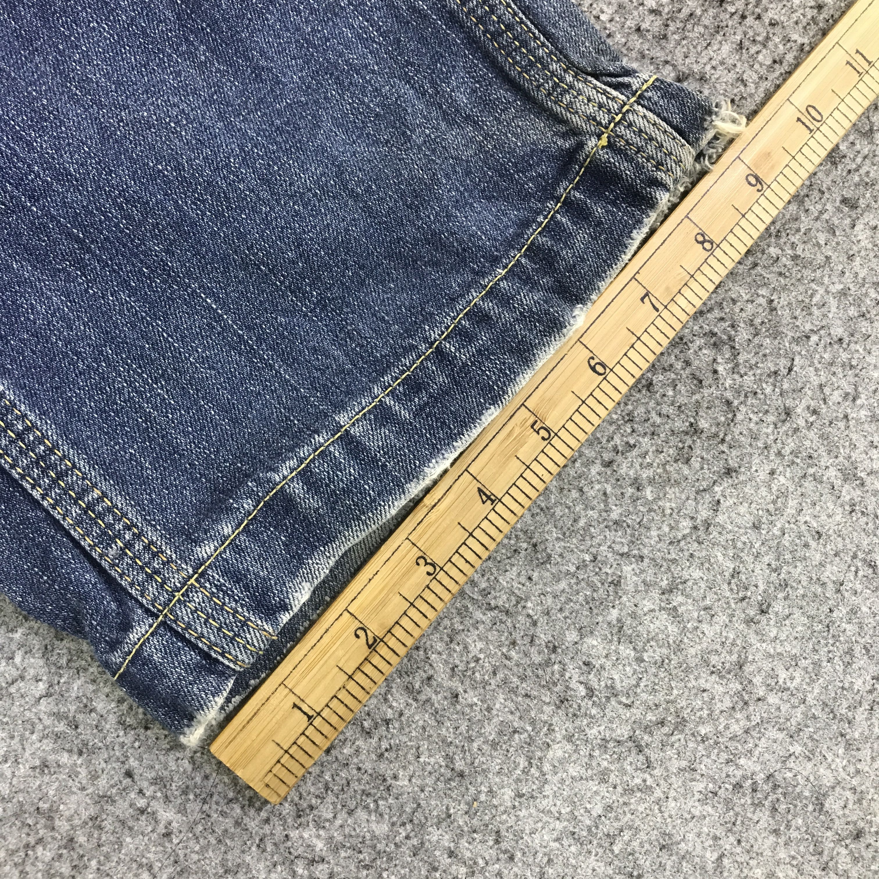 Japanese Brand BAGGY JOHN BULL JAPANESE BRAND DISTRESSED DENIM K118B20 Size US 32 / EU 48 - 10 Thumbnail