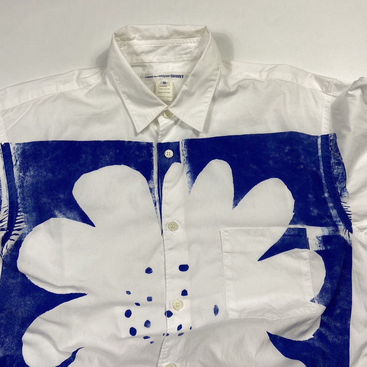 Comme des Garcons SHIRT COMME des GARCONS SHIRT agathe gonnet print long sleeve Size US M / EU 48-50 / 2 - 3 Thumbnail