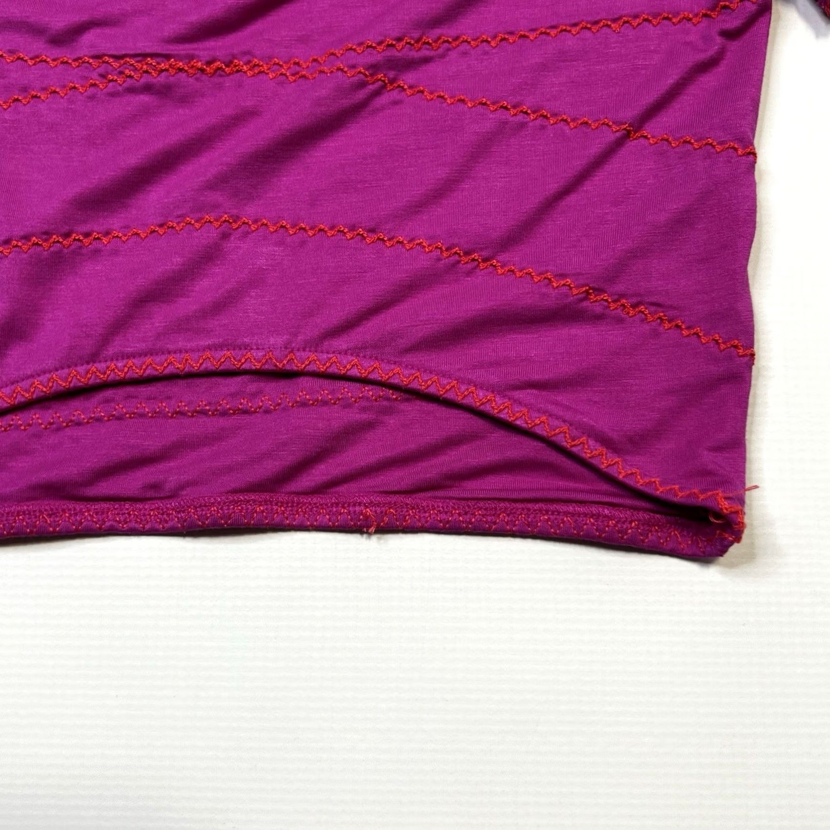 Vintage VINTAGE HOUSE OF HARLOW REVOLVE Off the Shoulder Crop Top S Pink Embroidered Shirt Womens Size S / US 4 / IT 40 - 6 Thumbnail