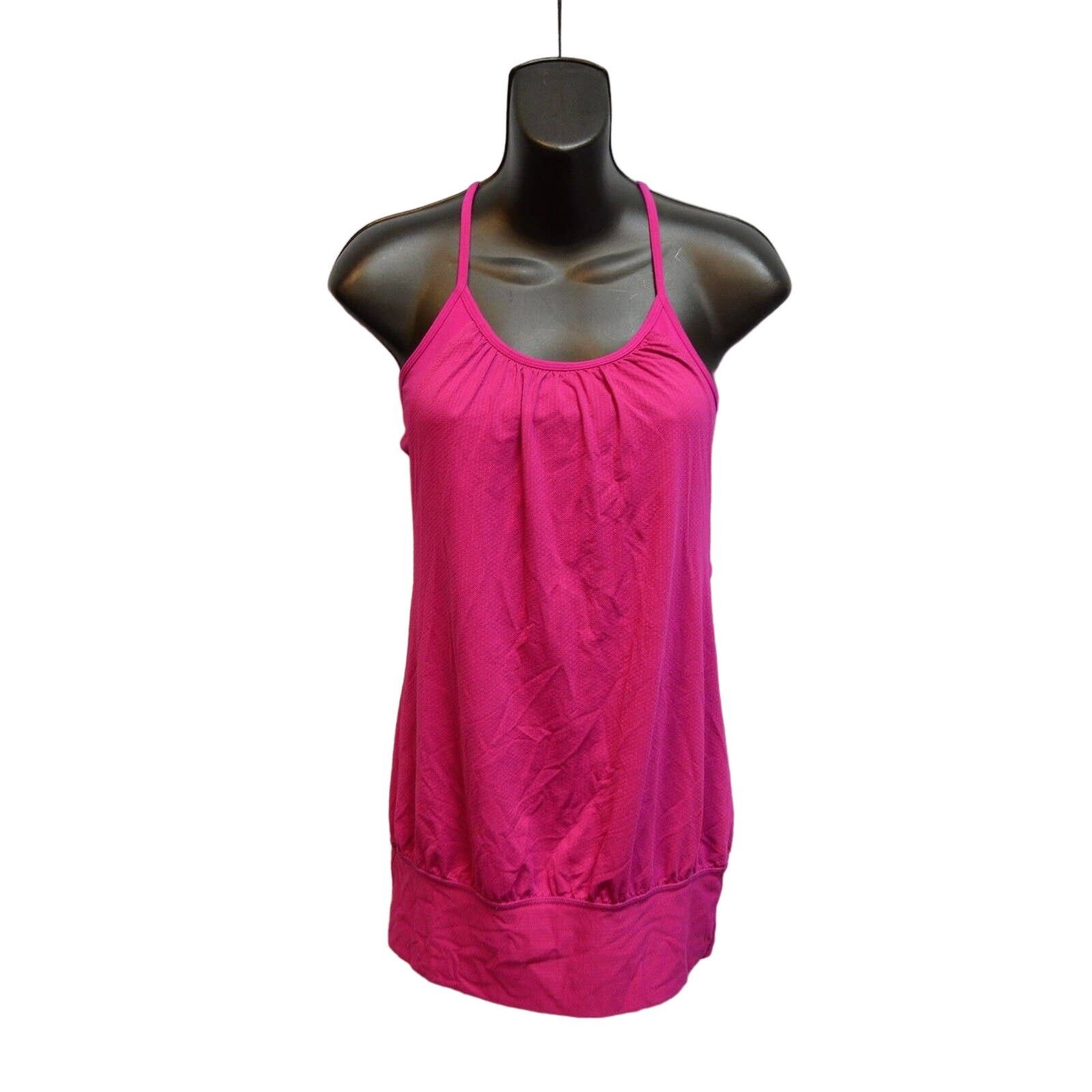 Lululemon LULULEMON No Limits Tank Pink Sport Top Built-in Bra Sz 4 Size S / US 4 / IT 40 - 3 Thumbnail