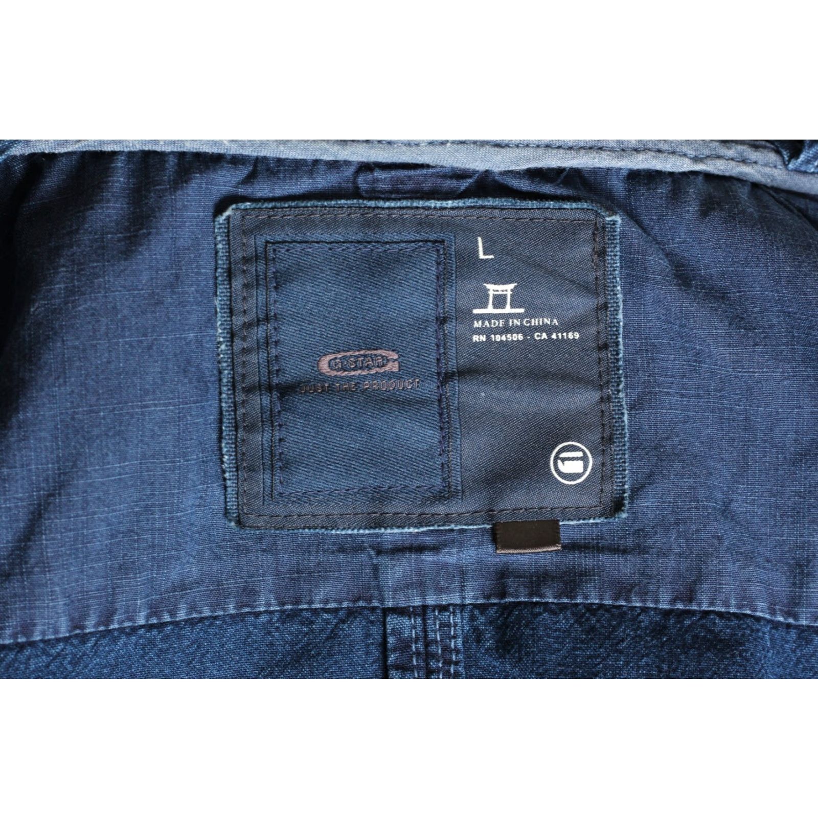 G-Star G-Star Indigo Overshirt Jacket Men L Indigo Overshirt Jacket Men L Blue Denim Jacket MJ5082 Mens L Size US L / EU 52-54 / 3 - 6 Thumbnail