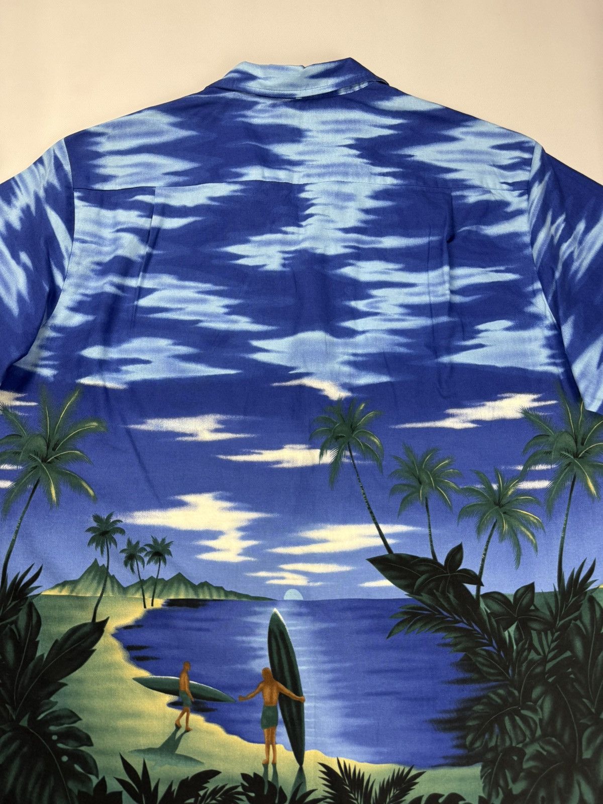 Vintage RJC Made in USA Hawaiian Floral Surf Button Up Shirt Mens XL Size US XL / EU 56 / 4 - 11 Thumbnail