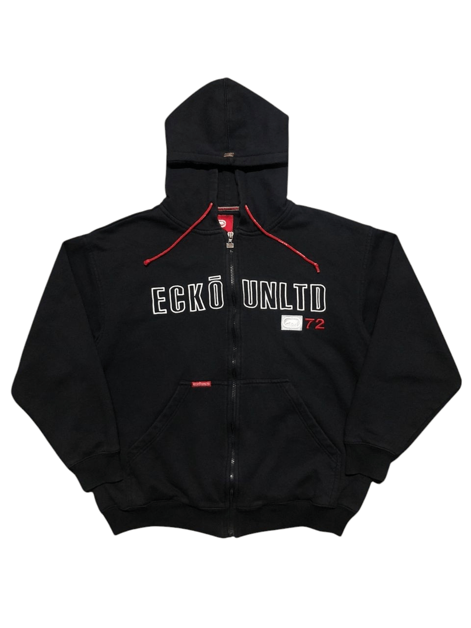 Ecko Unltd. Ecko Untld. Boxy Hoodie Zipper Spell Out Size US M / EU 48-50 / 2 - 1 Thumbnail