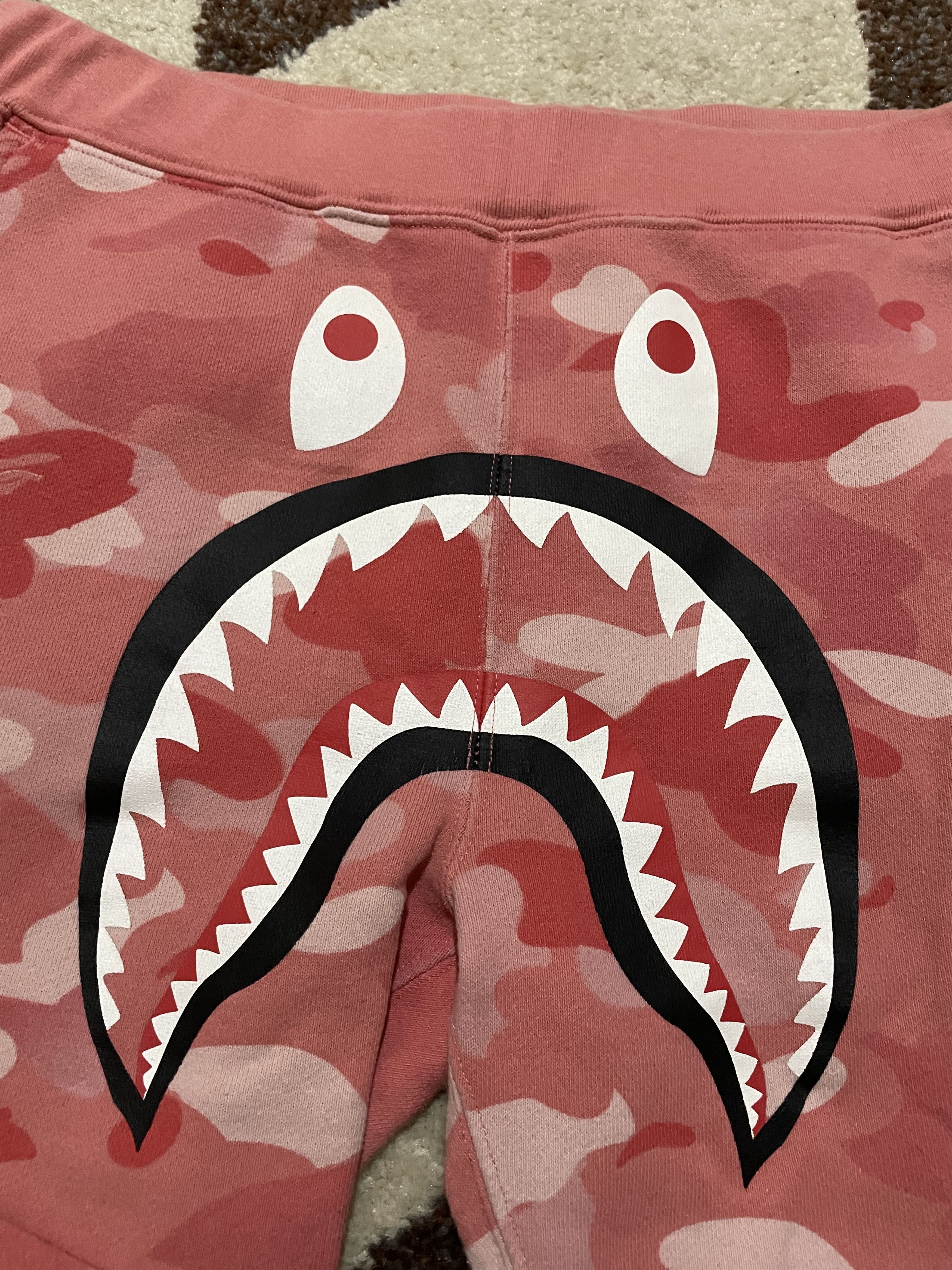 Other Bape Gradation Camo Shark Slim Sweat Pants Size 29" - 4 Thumbnail
