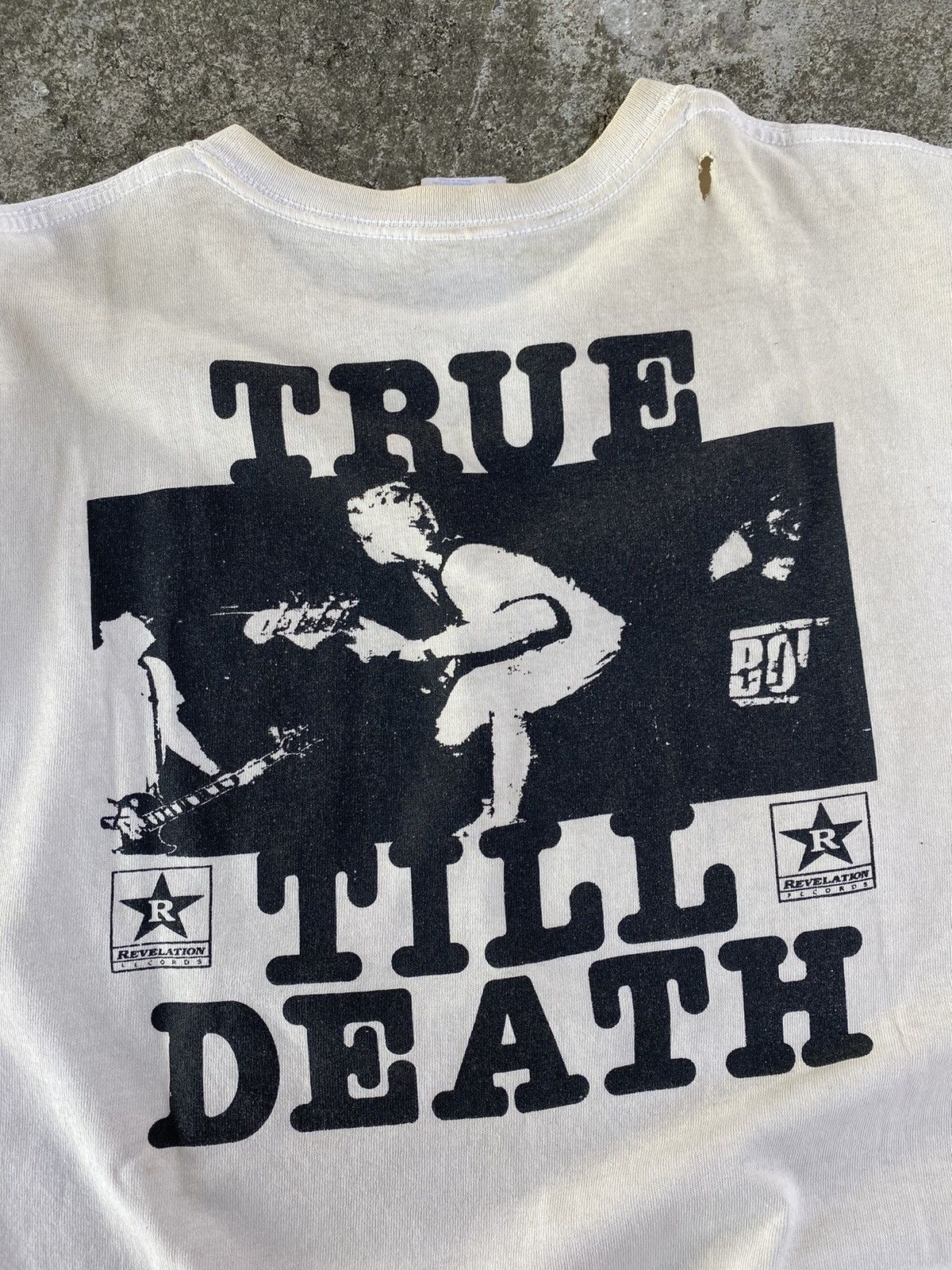 Band Tees × Vintage Vintage Chain of strength true till