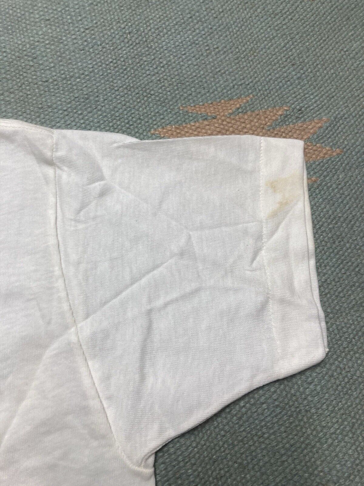 Vintage Vtg 1950s blank white t shirt soft cotton Johnstown medium Size US M / EU 48-50 / 2 - 10 Thumbnail
