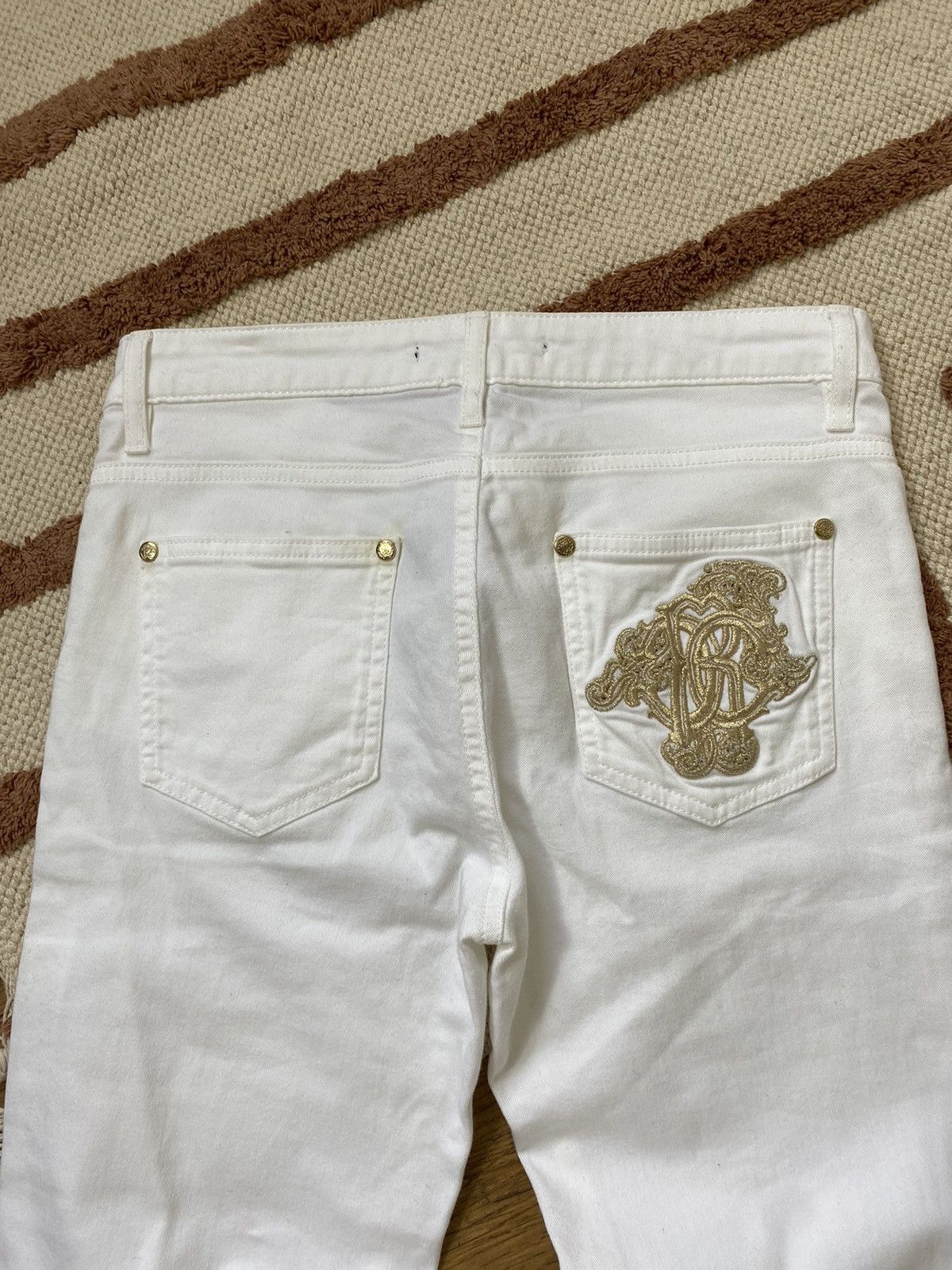 Roberto Cavalli ROBERTO CAVALLI FLARE SKINI PANTS Size 26" / US 2 / IT 38 - 7 Thumbnail