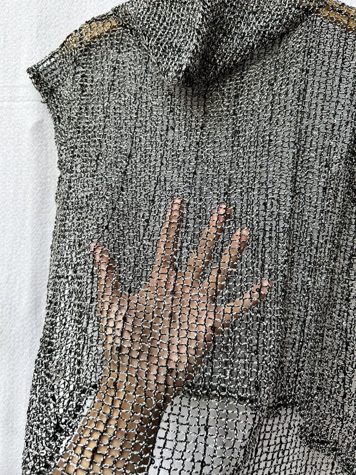 If Six Was Nine × Japanese Brand 💸BINDINGOFFER💸Turtleneck japanese open fishnet tanktop Size US M / EU 48-50 / 2 - 2 Thumbnail