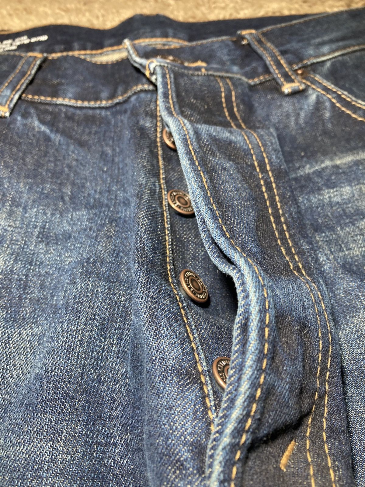 Celine New AW24 Celine Hedi Slimane Dark Wash Wesley 2024 Cut Kurt Size US 32 / EU 48 - 8 Thumbnail