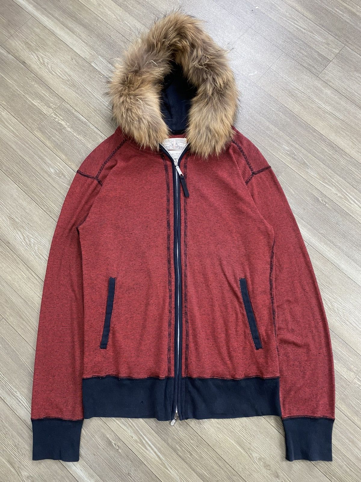 Le Grande Bleu (L.G.B.) Crazy💥 Kurt Cobain Style Ifsixwasnine Lgb Kmrii Fur Hoodie Size US L / EU 52-54 / 3 - 3 Thumbnail