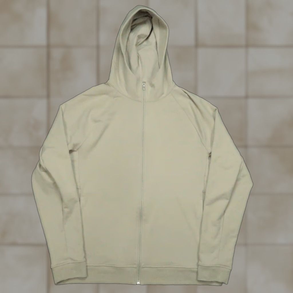 Lululemon Lululemon Hoodie Mens Large Beige City Sweat Full Zip Pockets Performance Size US L / EU 52-54 / 3 - 1 Thumbnail