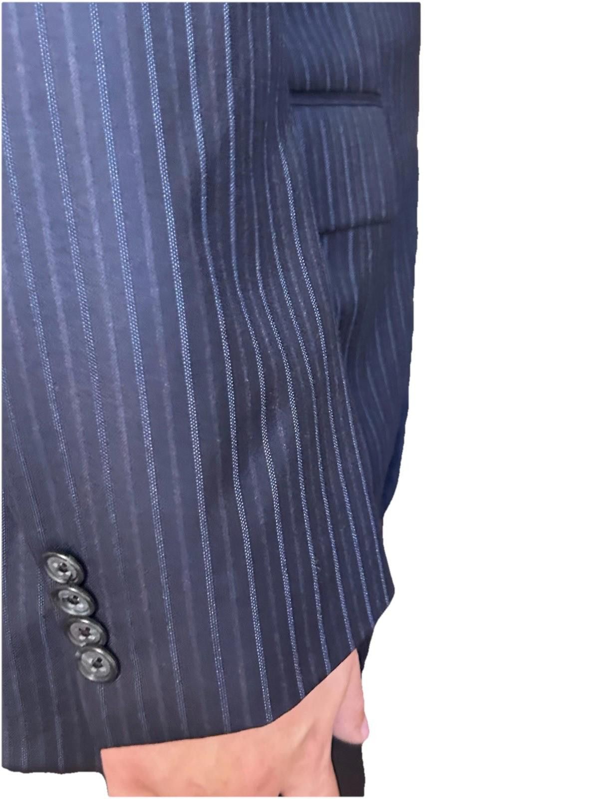 Joseph Abboud Joseph Abboud Navy Blazer Loro Piana Super 130’s made in USA Size 40R - 3 Thumbnail