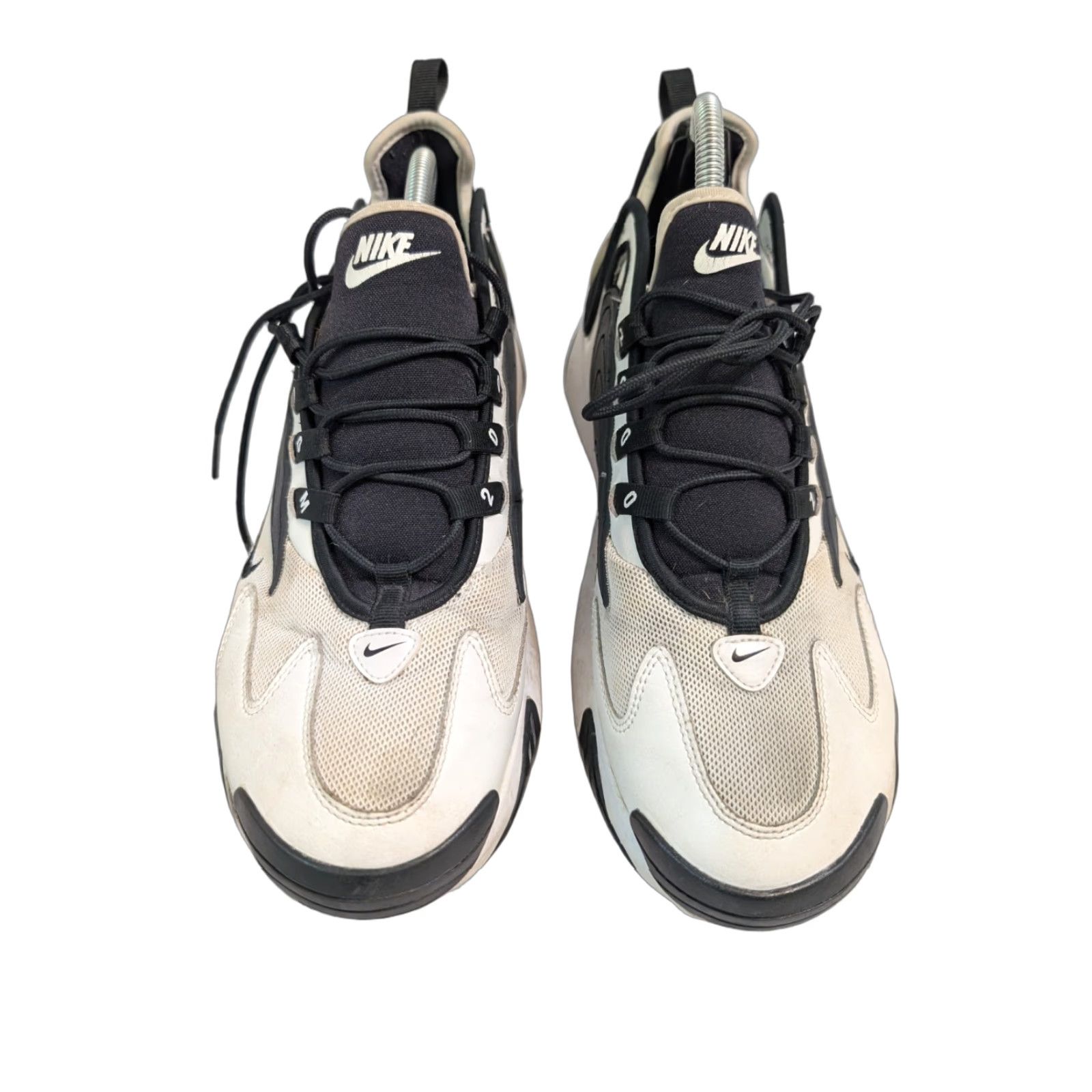 Nike NIKE Men's 11.5 Zoom 2000 Sneakers White/Black A00269-101 Shoes Mens 11.5 White Black Japan Vintage? Size US 12 / EU 45 - 1 Thumbnail
