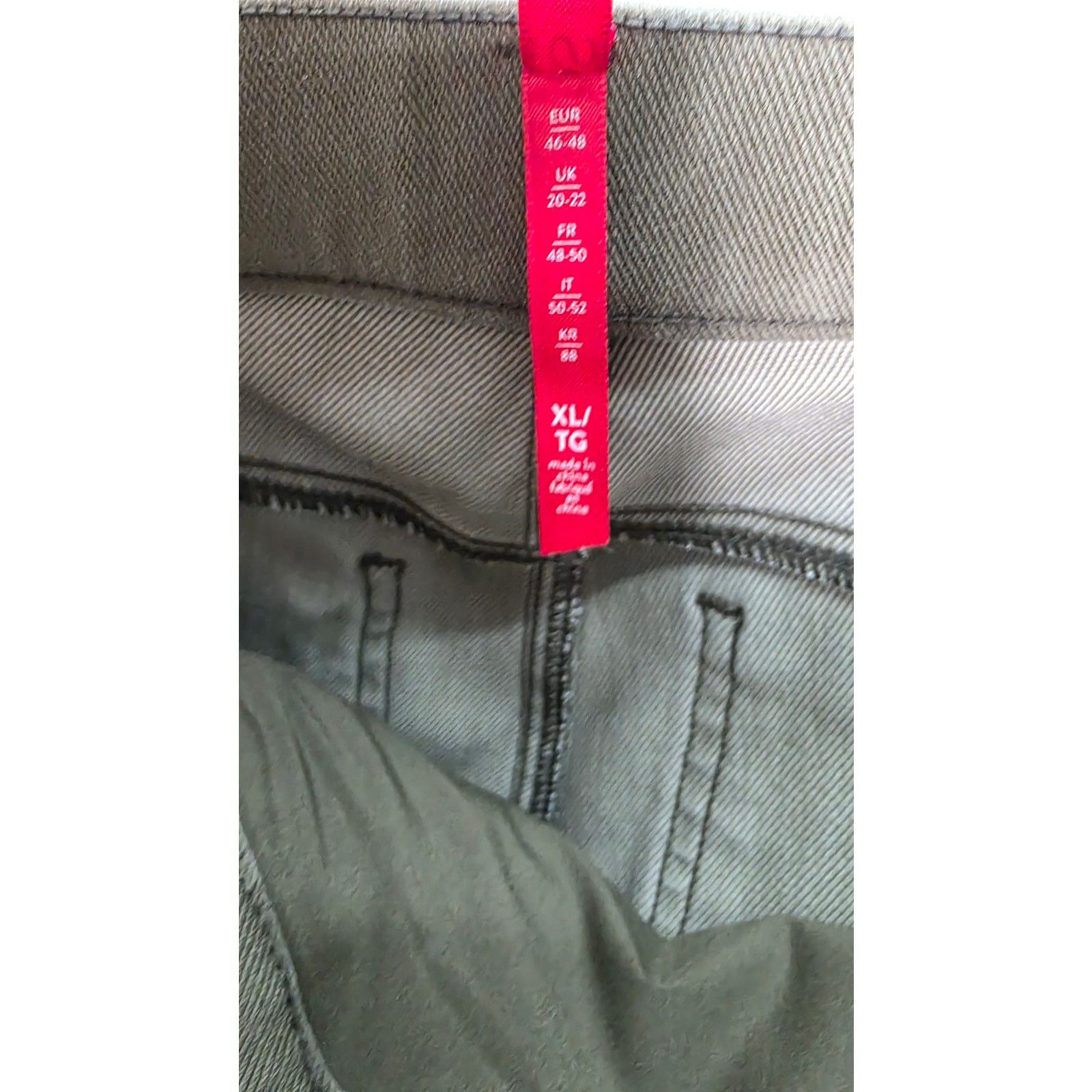 Spanx Spanx Od Green Jean-ish Leggings Jeggings Pants Size XL Size 34" / US 12 / IT 48 - 4 Thumbnail