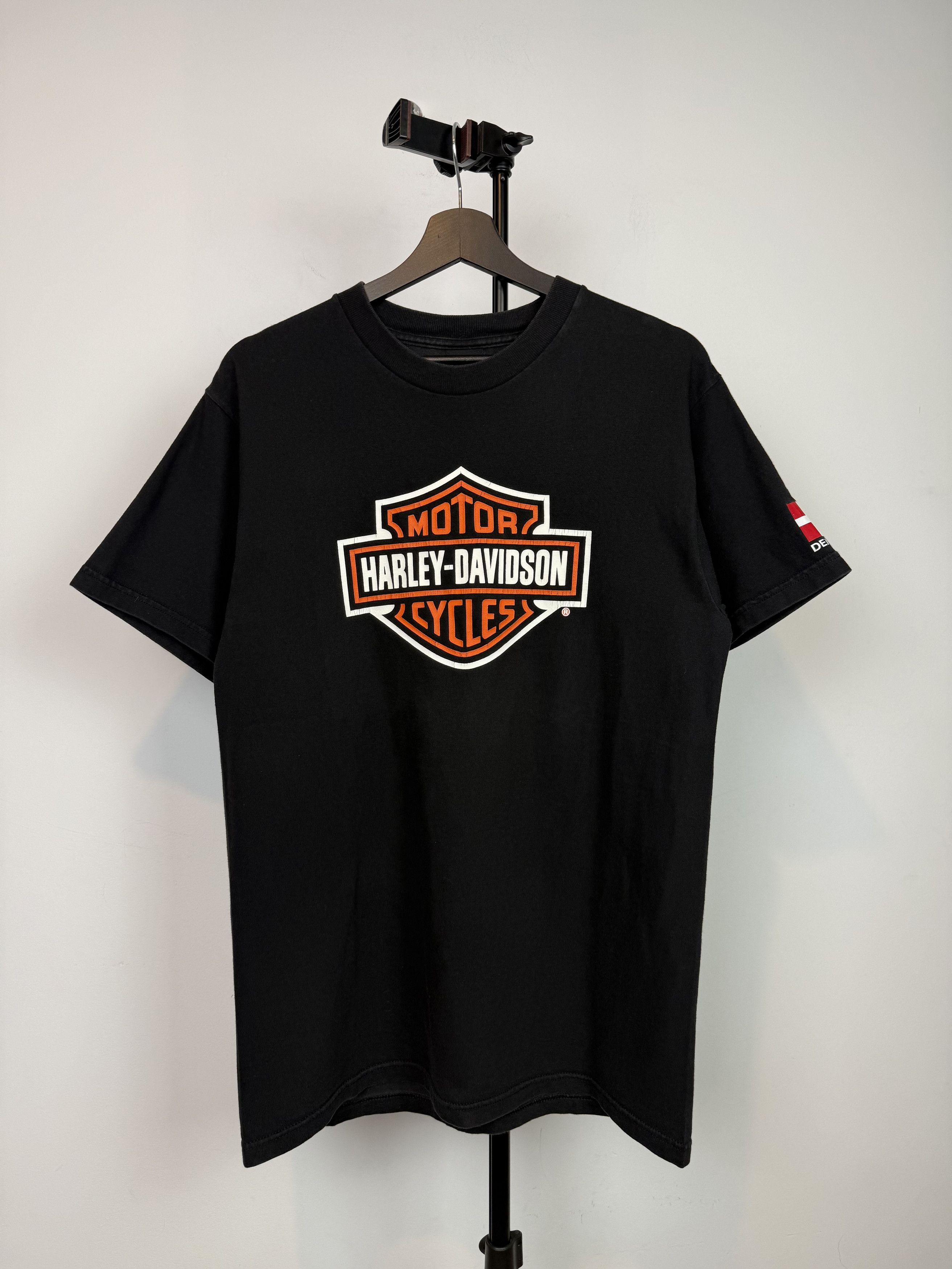 Harley Davidson Vintage Harley Davidson Denmark Graphic Print T-shirt Black Size US M / EU 48-50 / 2 - 1 Thumbnail
