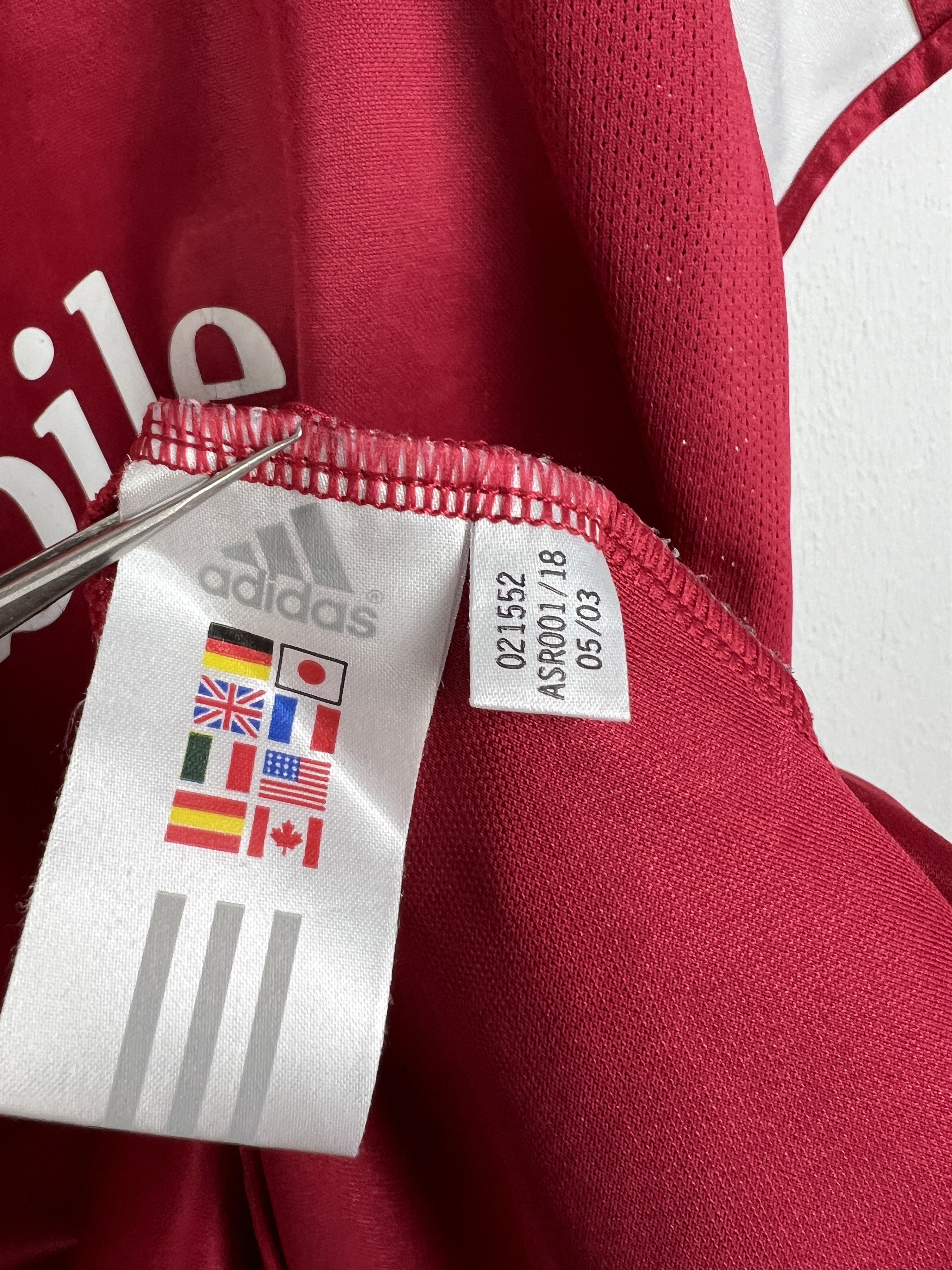 Adidas Bayern Munich Home football shirt 2003 Soccer Jersey Trikot Size US M / EU 48-50 / 2 - 8 Thumbnail