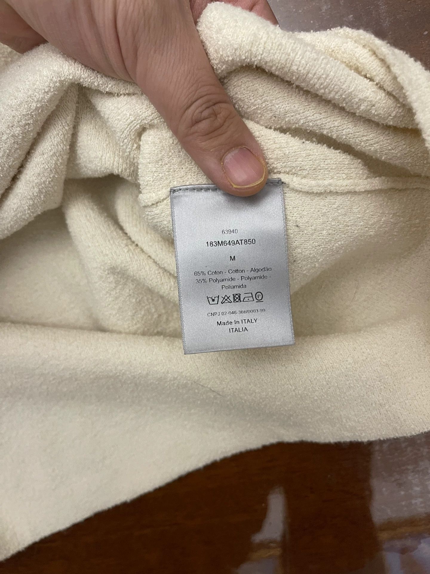 Dior Dior Towel T 98 New LE Embroidered Logo M Oversize Size US M / EU 48-50 / 2 - 3 Thumbnail