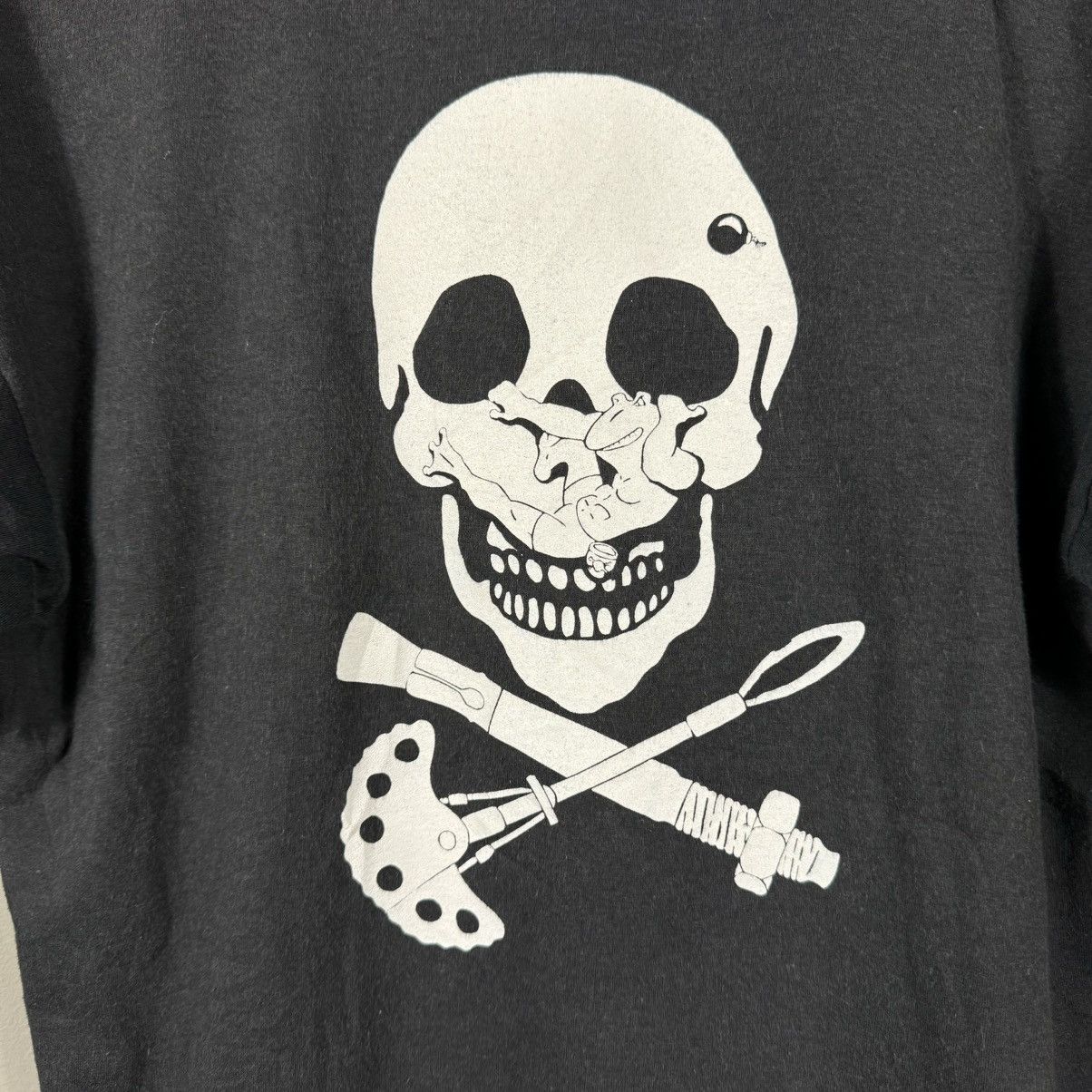 Pokemon × Vintage Vintage 90s Skull Pokemon Art T-shirt Size US S / EU 44-46 / 1 - 9 Thumbnail