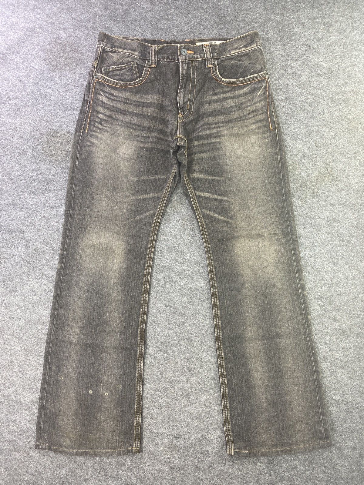 Edwin XV-S Rusty Black Wash Denim - J852