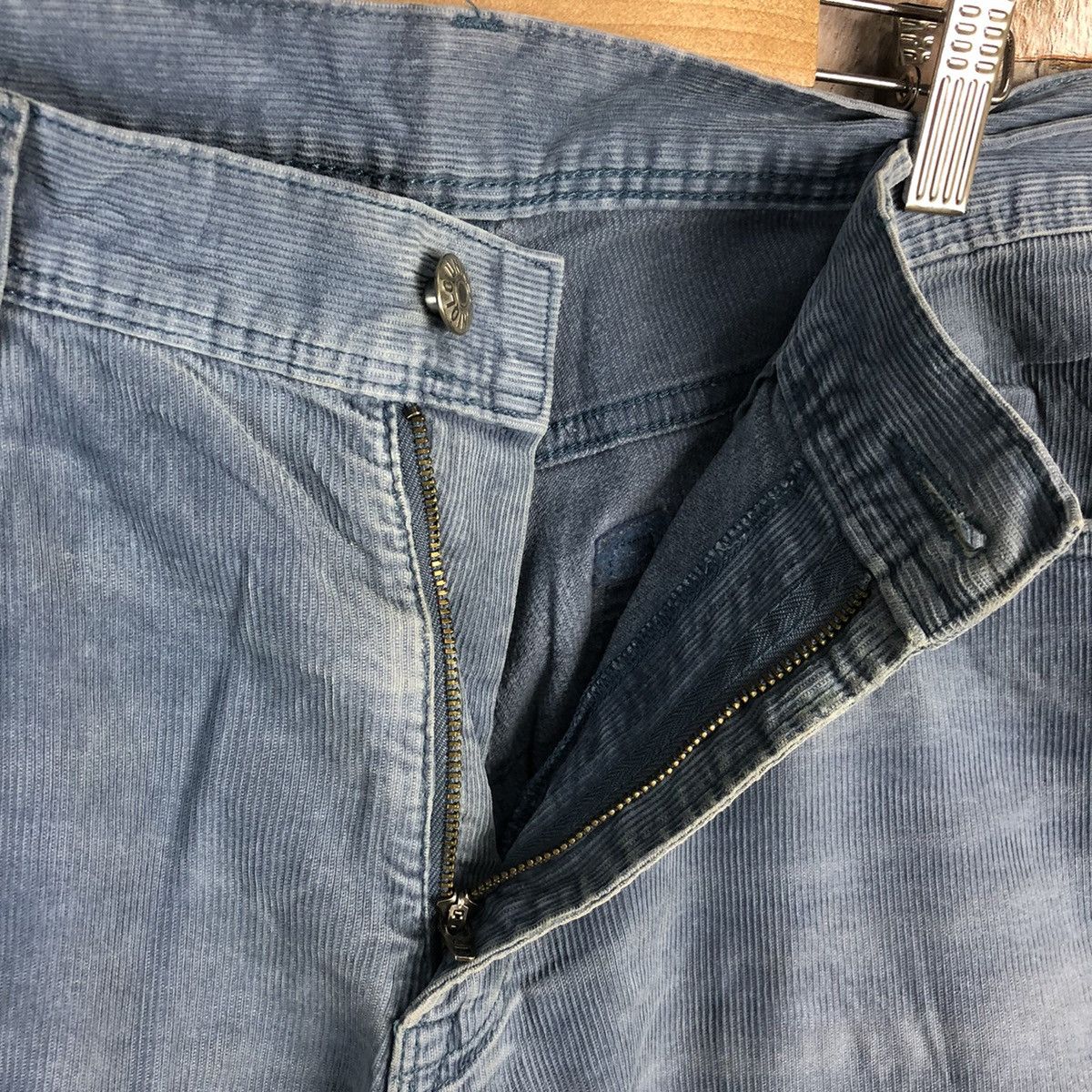Uniqlo Uniqlo japan vintage Blue Conduroy Pants #A1130 Size US 35 - 12 Thumbnail