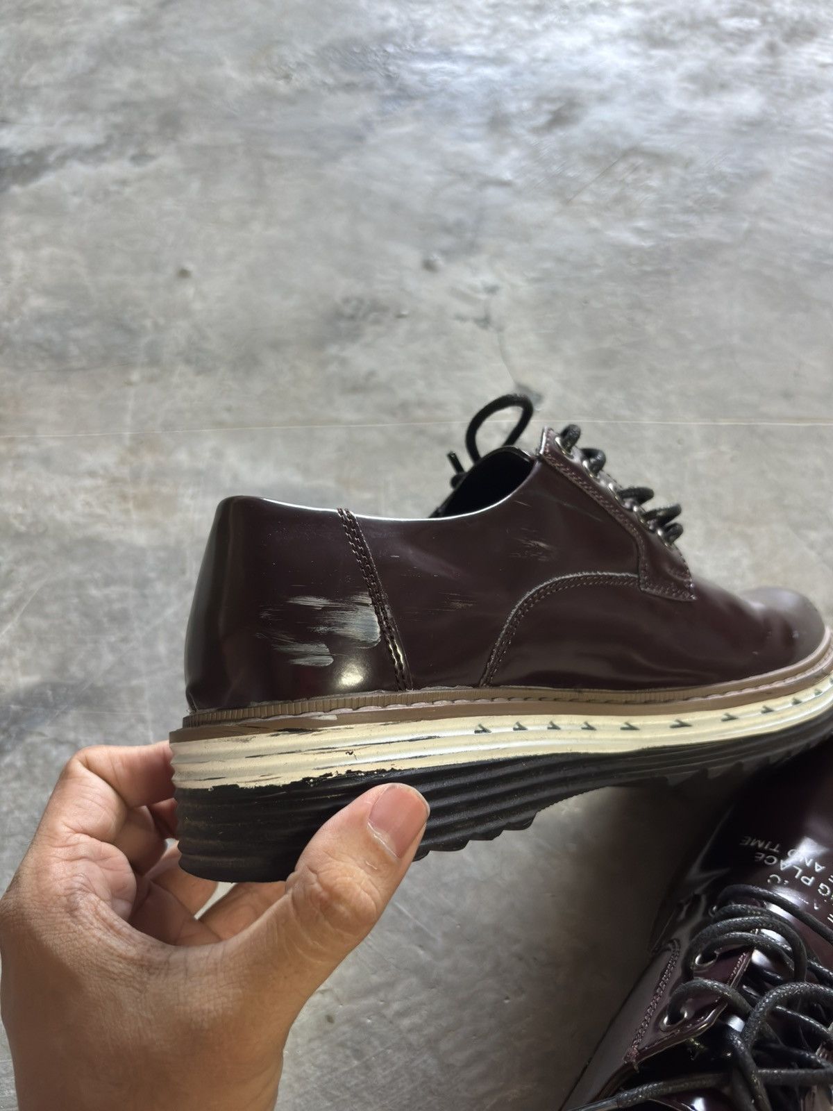In The Attic archived IN THE ATTIC poem boot japanese fashion punk grunge Size US 9 / EU 42 - 11 Thumbnail
