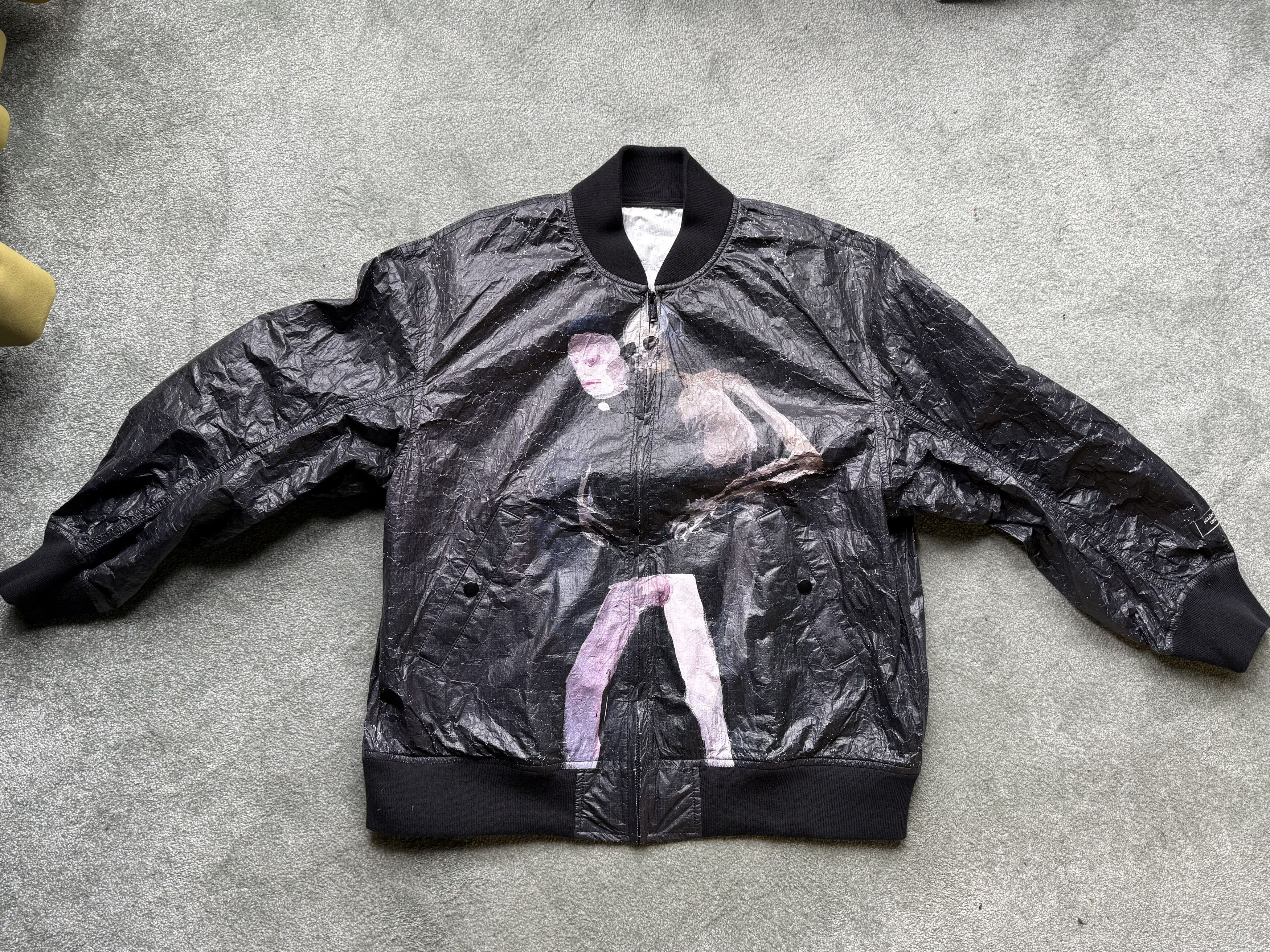 名作・美品　UNDERCOVER D-HAND MA-1 フライトジャケット Undercover [LAST $ DROP] RARE Undercover Navy D-Hand MA-1 Bomber