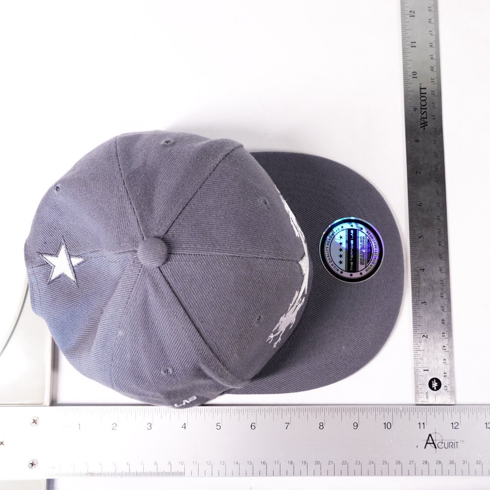 Other The Terpene Lab Star Griffons Baseball Hat Cap Gray White Size ONE SIZE - 9 Thumbnail