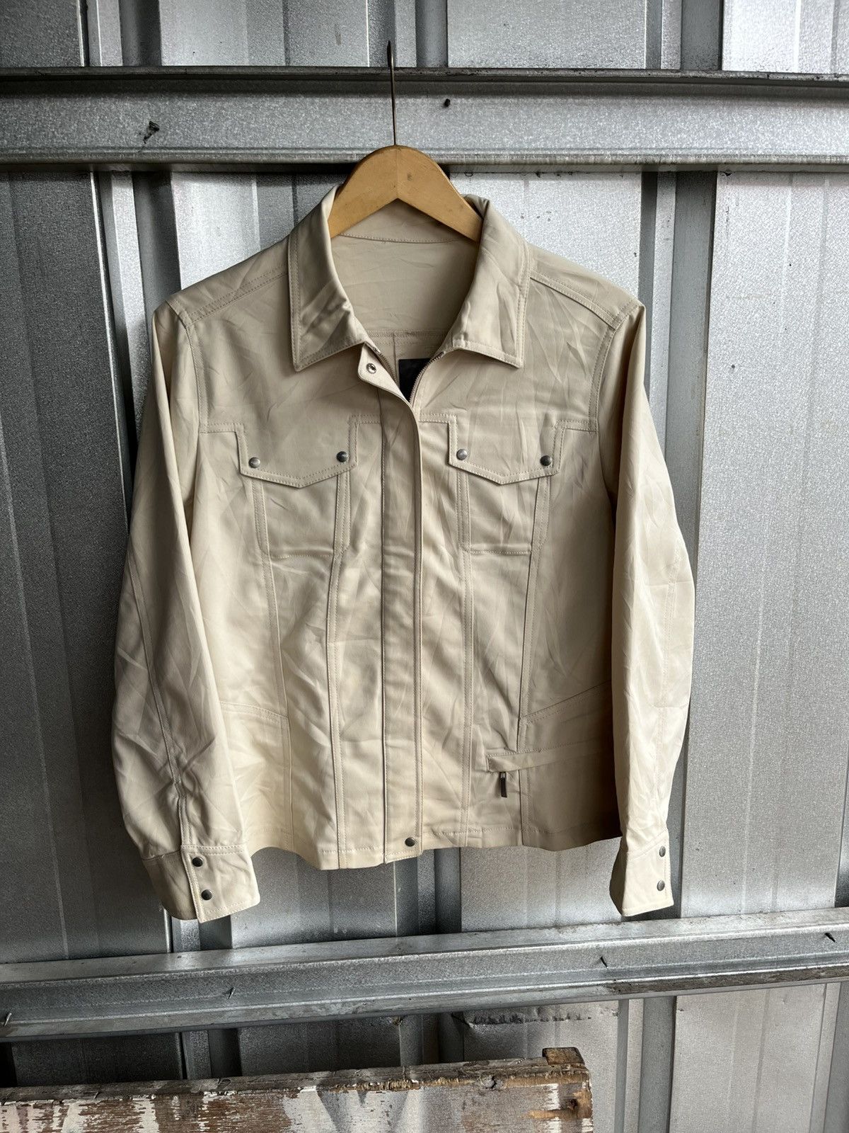 Japanese Brand Notag jacket trucker nylon jacket Size M / US 6-8 / IT 42-44 - 2 Thumbnail