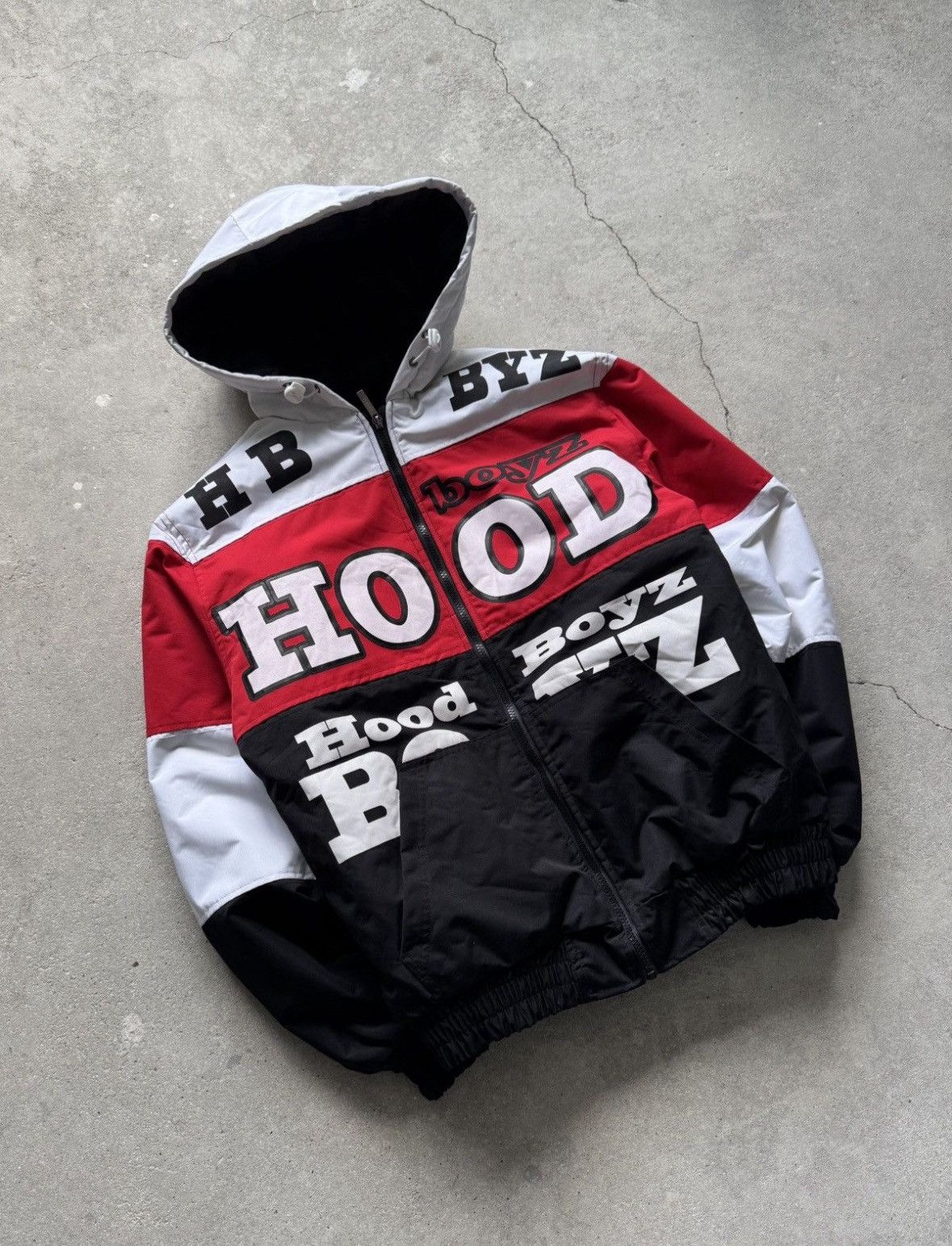 Hysteric Glamour Hoodboyz Vintage Y2K Hip Hop bomber Jacket Size US M / EU 48-50 / 2 - 3 Thumbnail