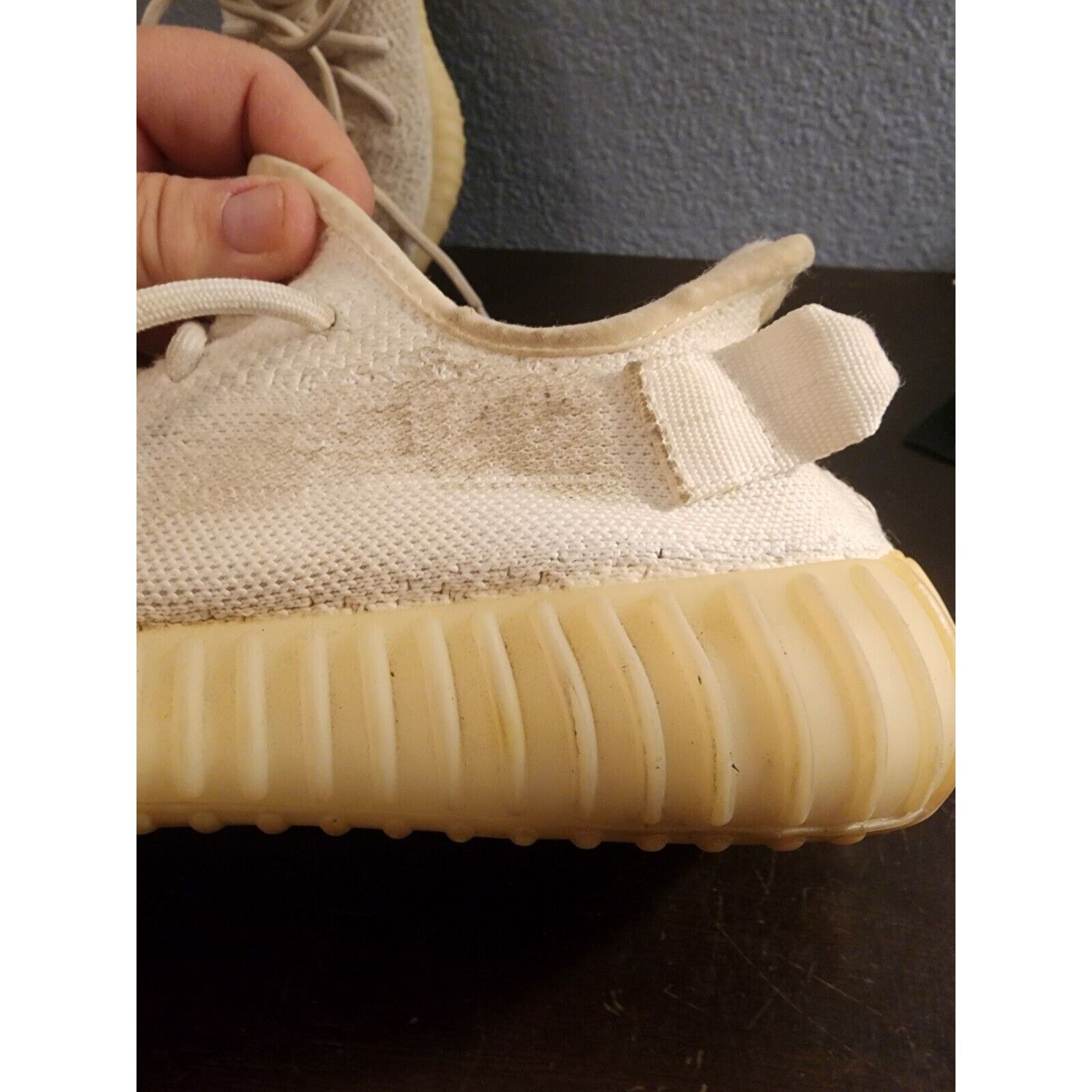 Adidas Sz 7.5 Adidas Yeezy Boost 350 V2 Low Cream Triple White Size US 7.5 / EU 40-41 - 8 Thumbnail