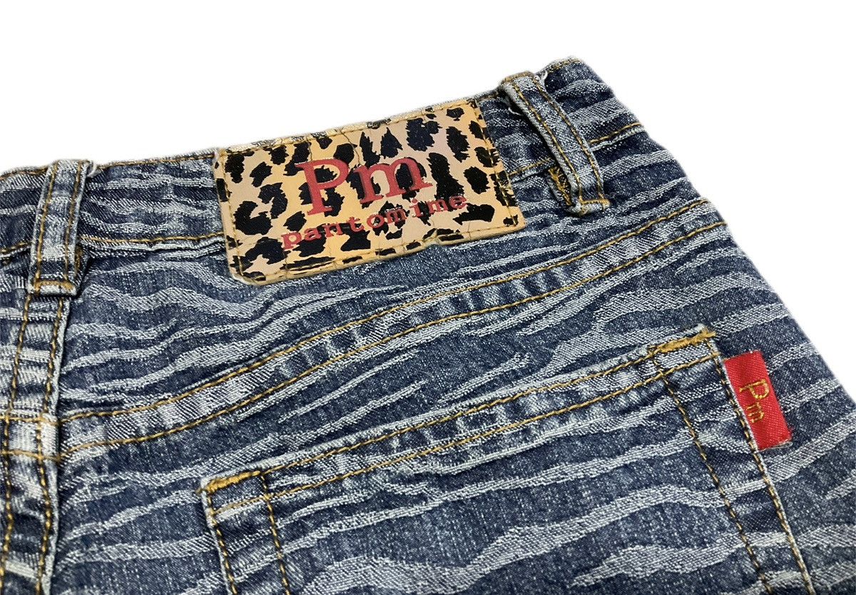 Hysteric Glamour × Japanese Brand × Seditionaries 🔥Sick Y2K Pantomine Flared Denim Tiger Printed Size US 29 - 7 Thumbnail