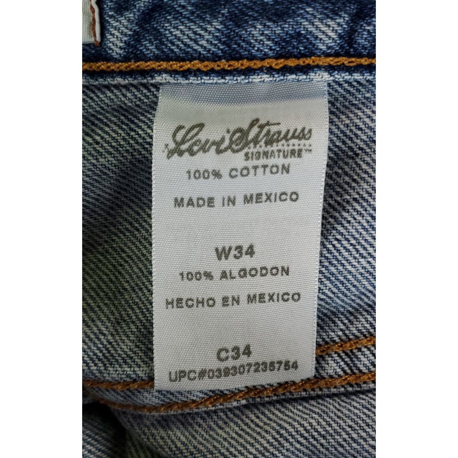 Levi's Levi's Jorts Shorts Blues Relaxed Fit Mens 35 Blue 34 Regular 35x9 Actual Jeans Shorts Size US 35 - 4 Thumbnail