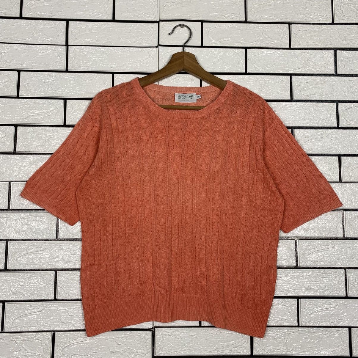 United Colors Of Benetton 📌United Colors of Benetton Knit Sweatshirt Cropped Size US S / EU 44-46 / 1 - 2 Thumbnail