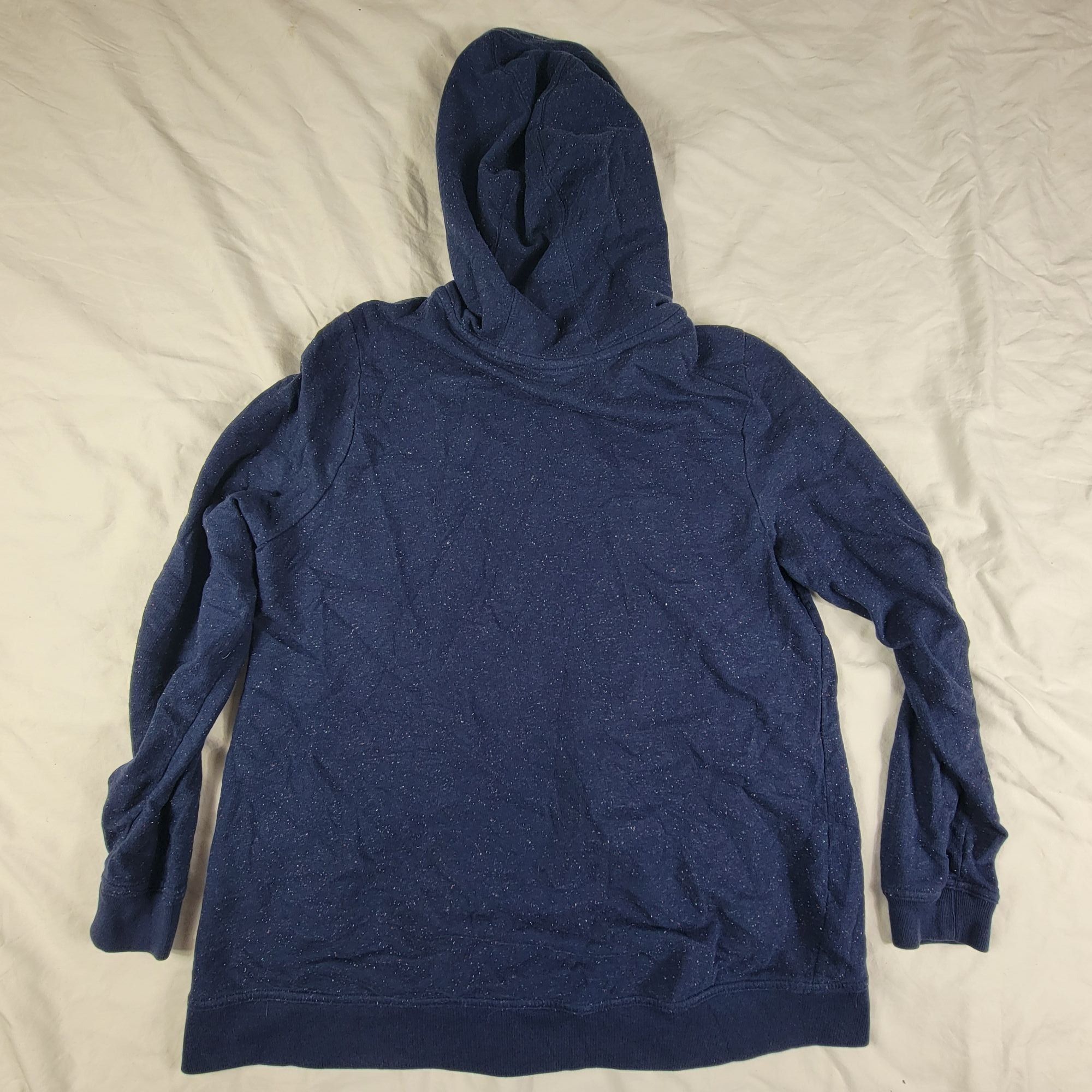 Nike Nike Adults Large Blue Speckled Full Zip Hoodie Sweater Casu Size US L / EU 52-54 / 3 - 2 Thumbnail