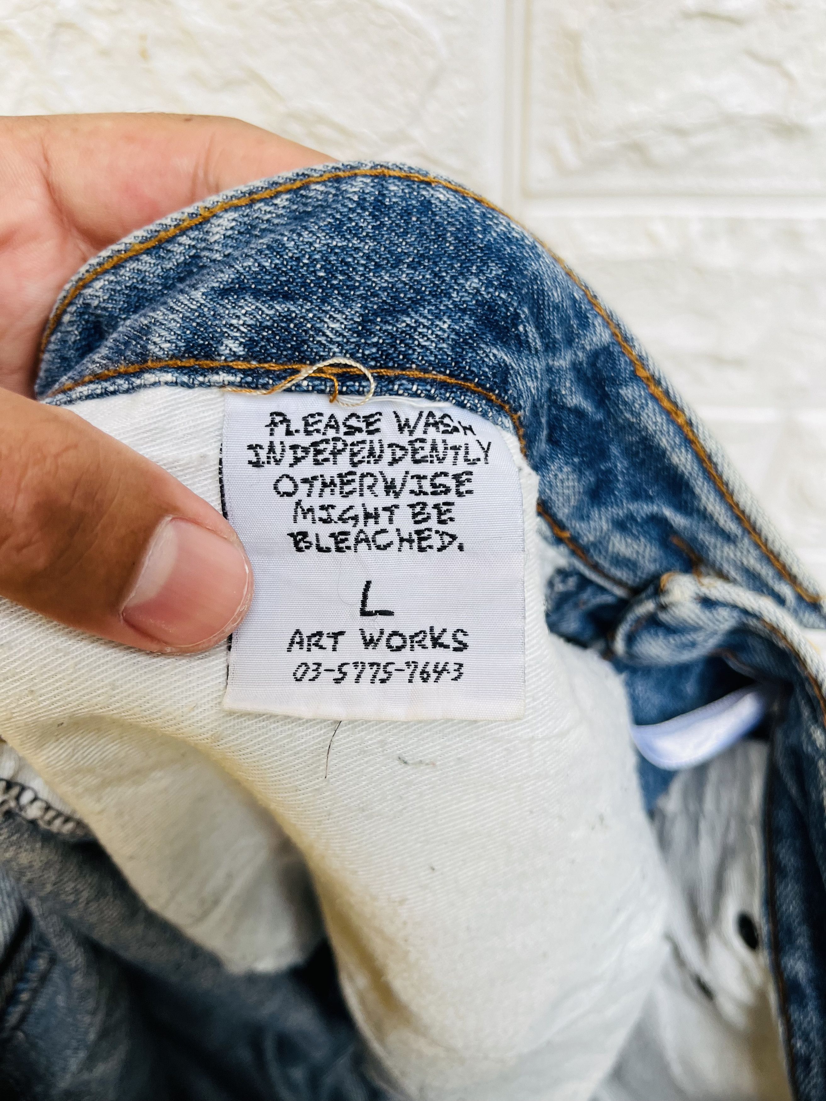 Japanese Brand × Vintage Vintage Nero Distressed Japanese Designer Fashion Style Size US 30 / EU 46 - 12 Thumbnail