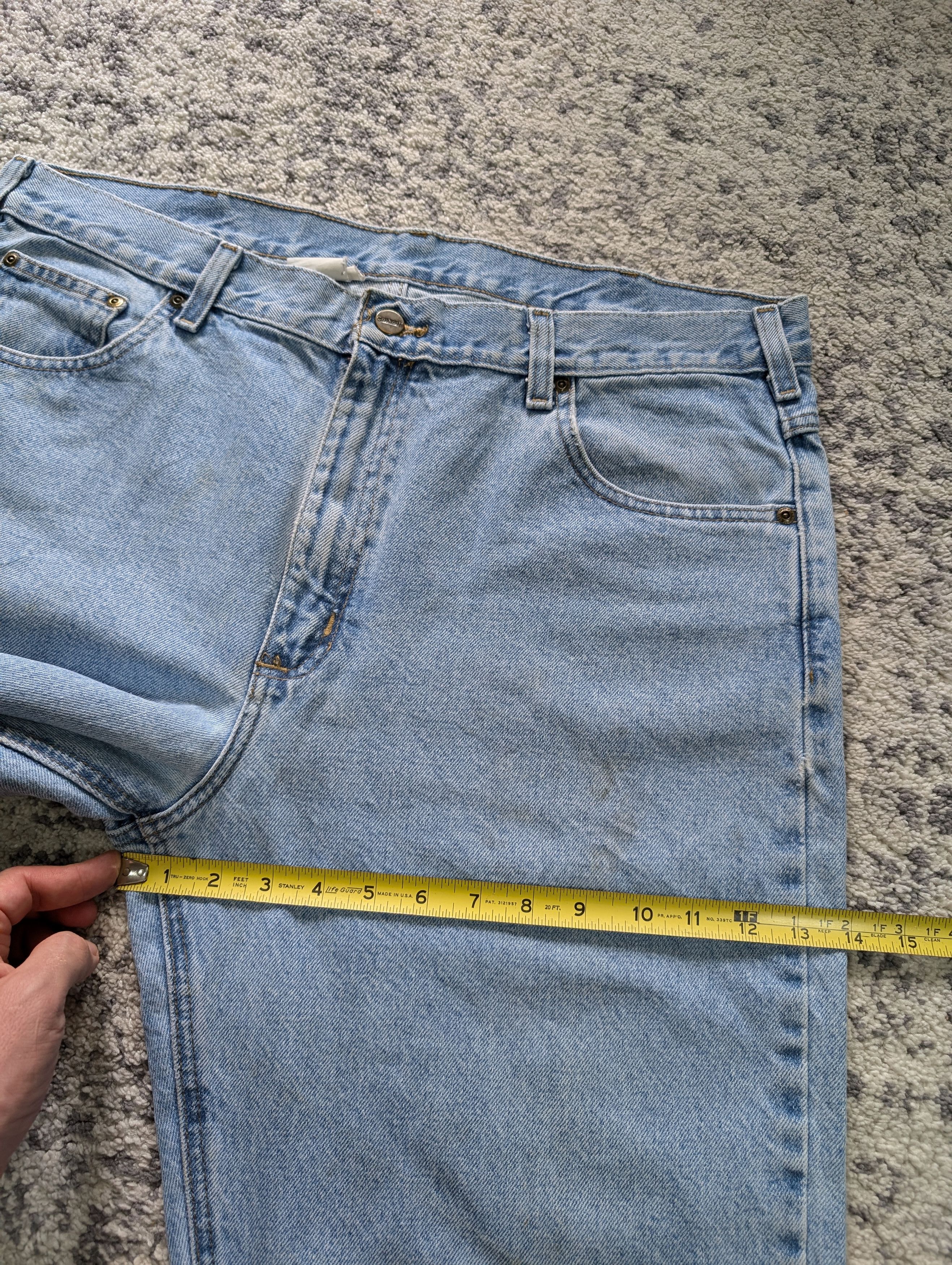Carhartt 38x32 vntg y2k Carhartt Faded Denim Pants Size US 38 / EU 54 - 7 Thumbnail